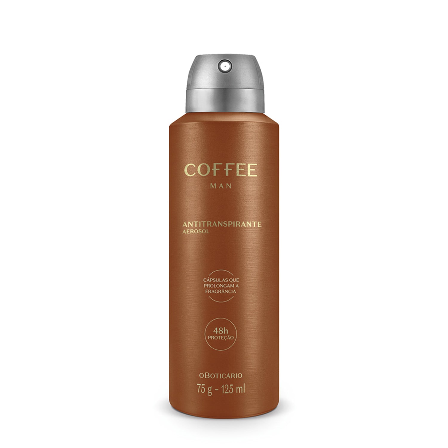 Desodorante Antitranspirante Aerossol Coffee Man 125ml > Desodorante Antitranspirante Aerossol Coffee Man 125ml