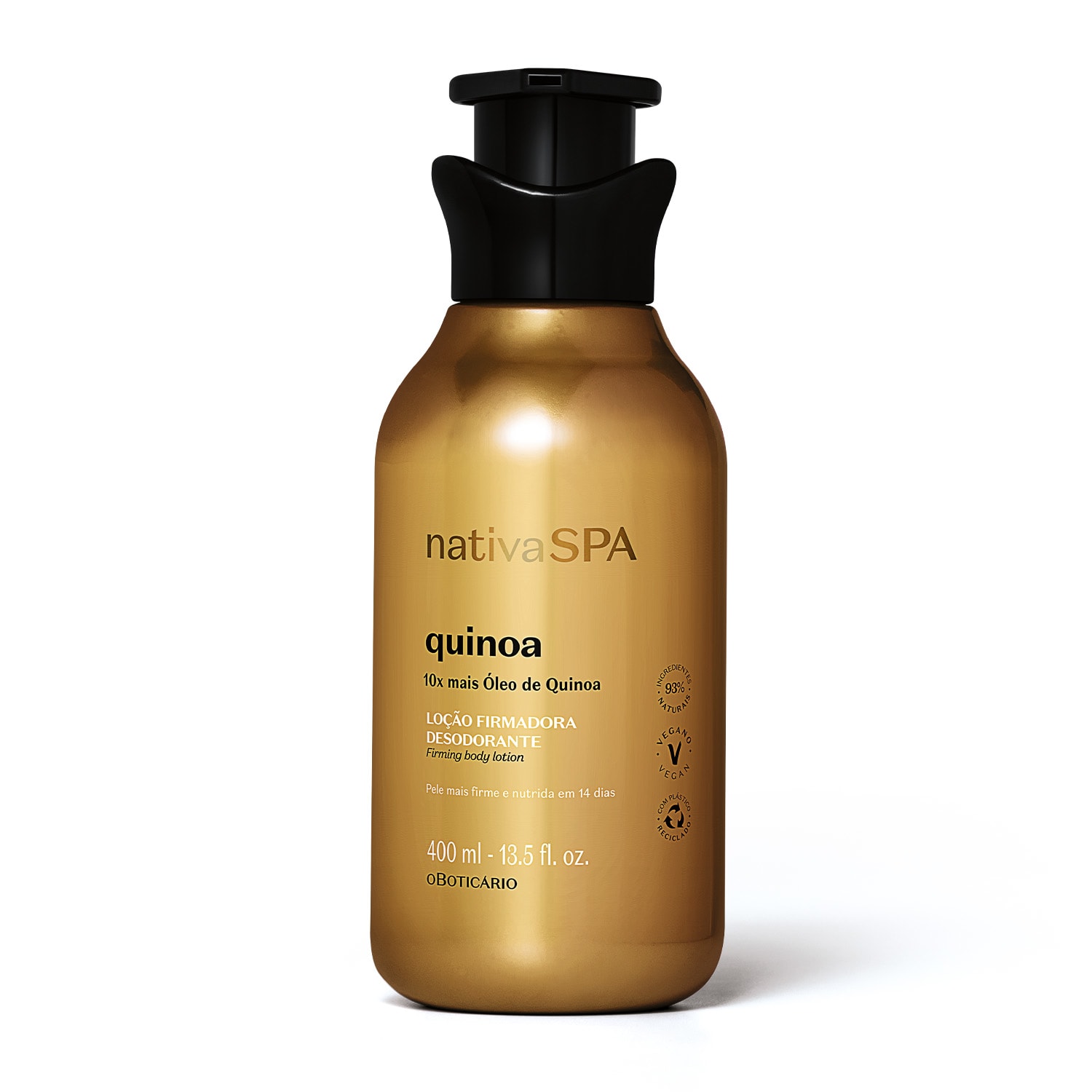 Loção Firmadora Desodorante Corporal Nativa SPA Quinoa 400ml > Loção Firmadora Desodorante Corporal Nativa SPA Quinoa 400ml