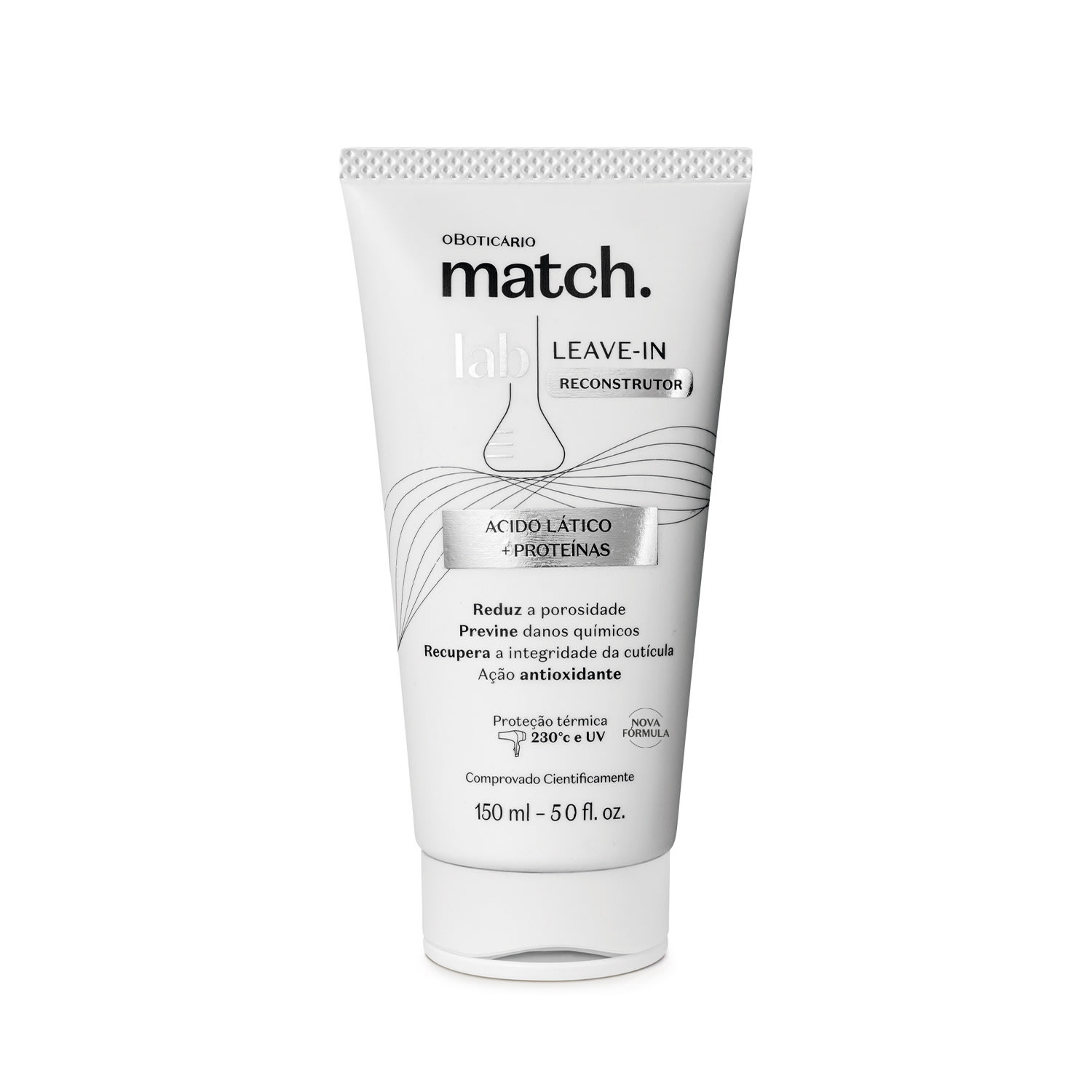 Leave-In Reconstrutor Match Lab Multibenefícios 150ml > Leave-In Reconstrutor Match Lab Multibenefícios 150ml