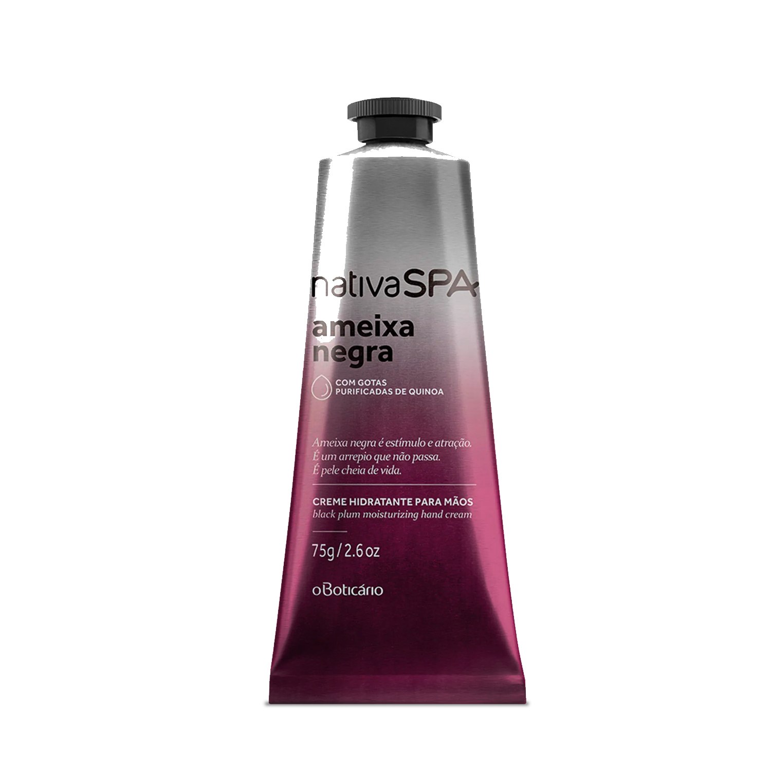 Creme Hidratante Desodorante para as Mãos Nativa SPA Ameixa Negra 75g