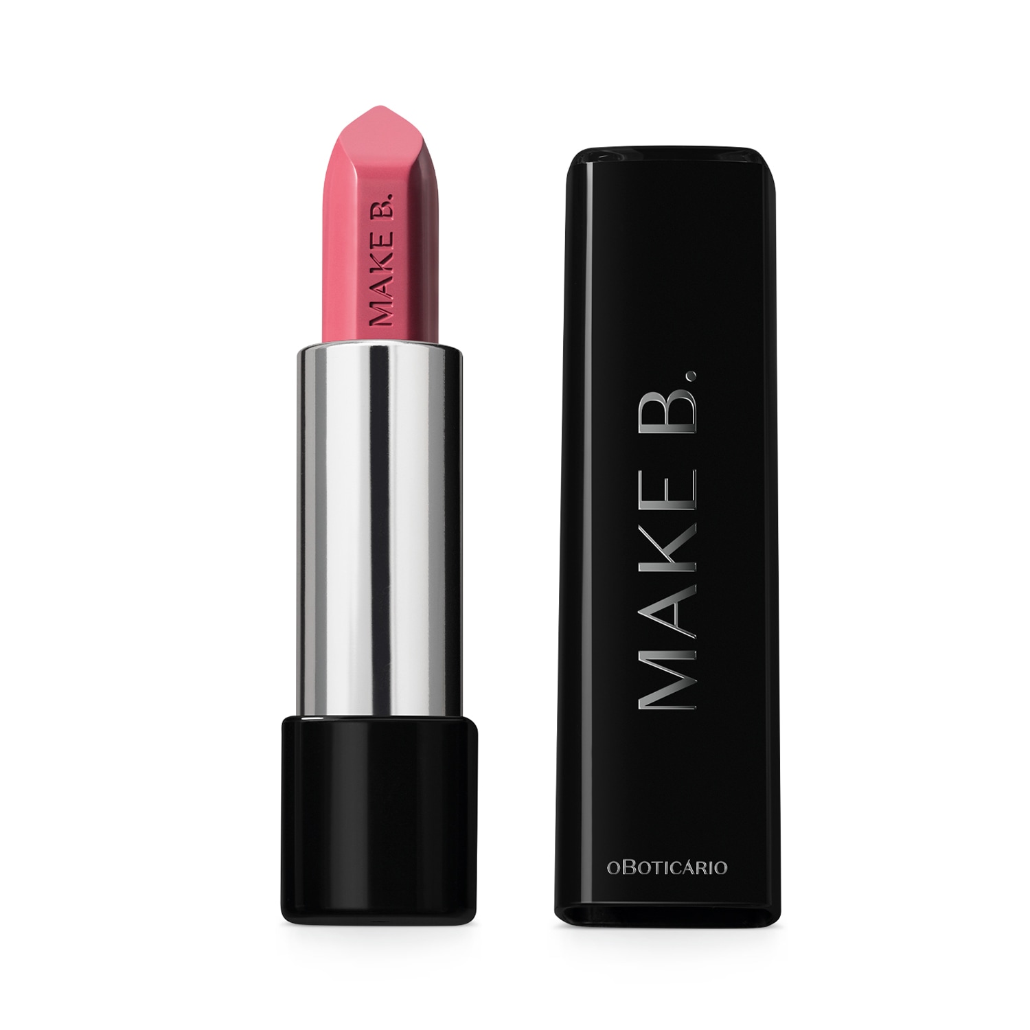 Batom Cremoso Rosa Cashmere Make.B 3,6g