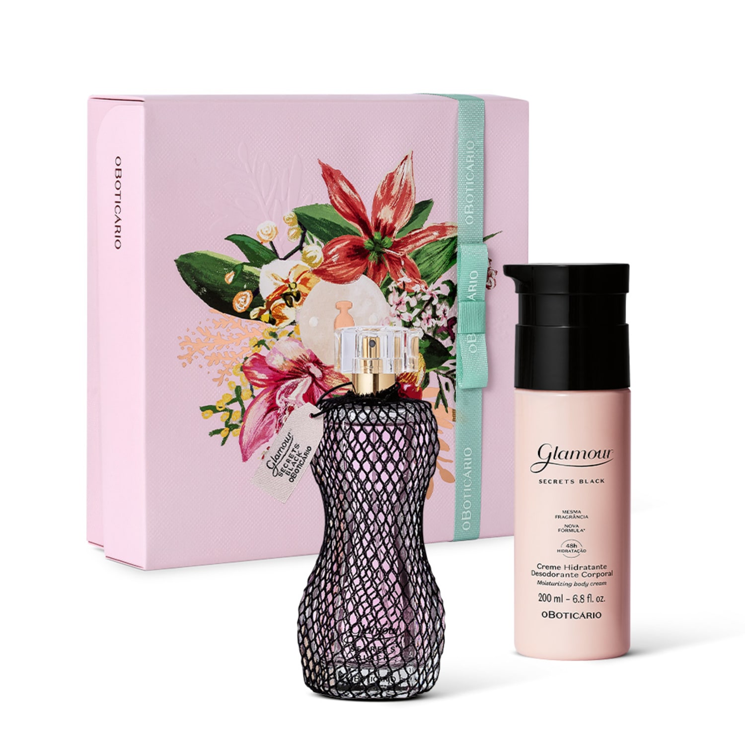 Kit Presente Dia das Mães Glamour Secrets Black (2 itens) > Kit Presente Dia das Mães Glamour Secrets Black (2 itens)