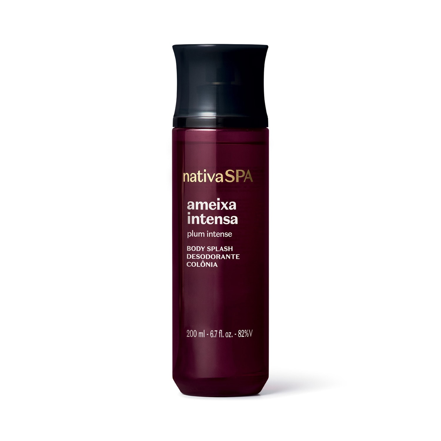 Body Splash Desodorante Colônia Nativa Spa Ameixa Intensa 200ml