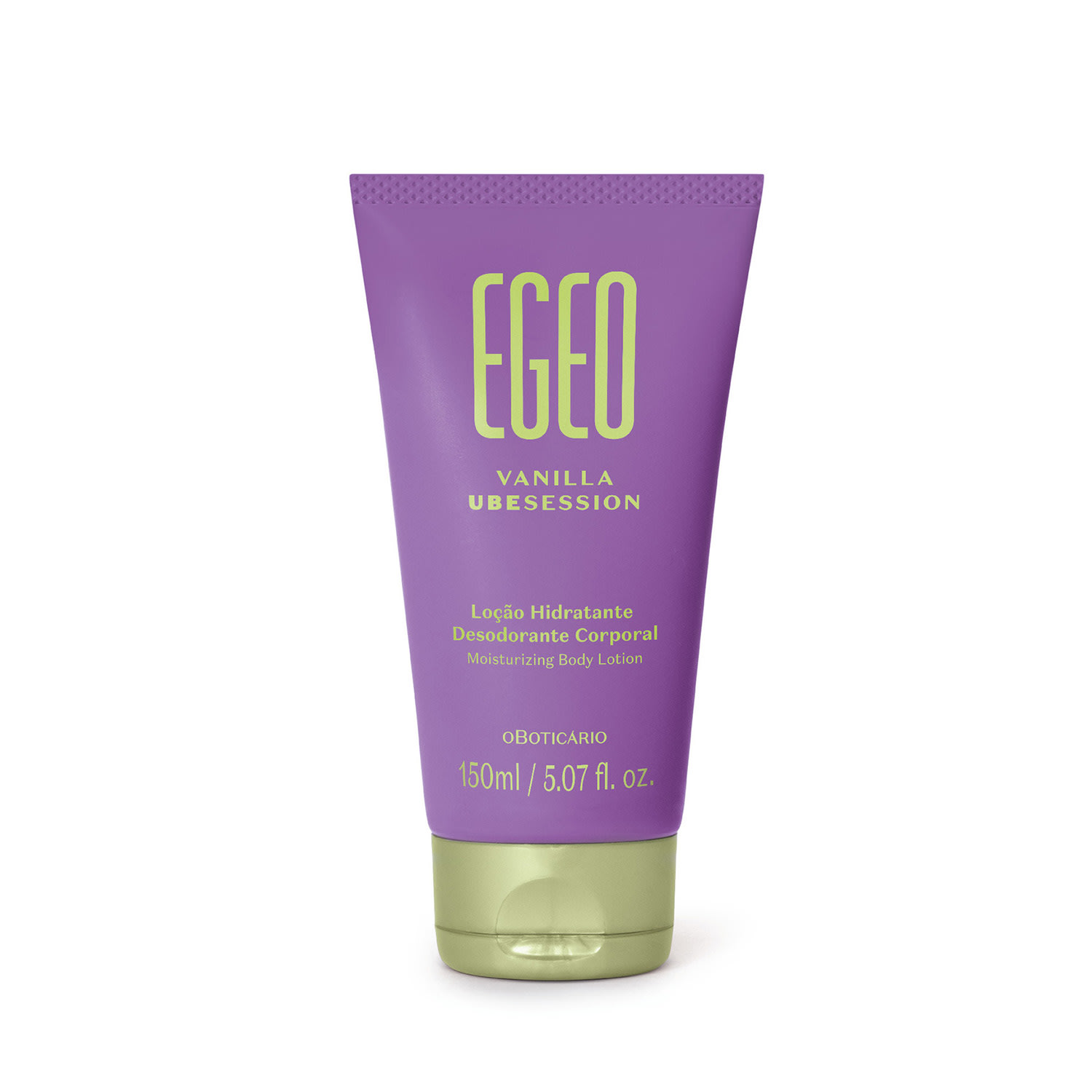 Loção Desodorante Hidratante Corporal Egeo Vanilla Ubesession 150ml