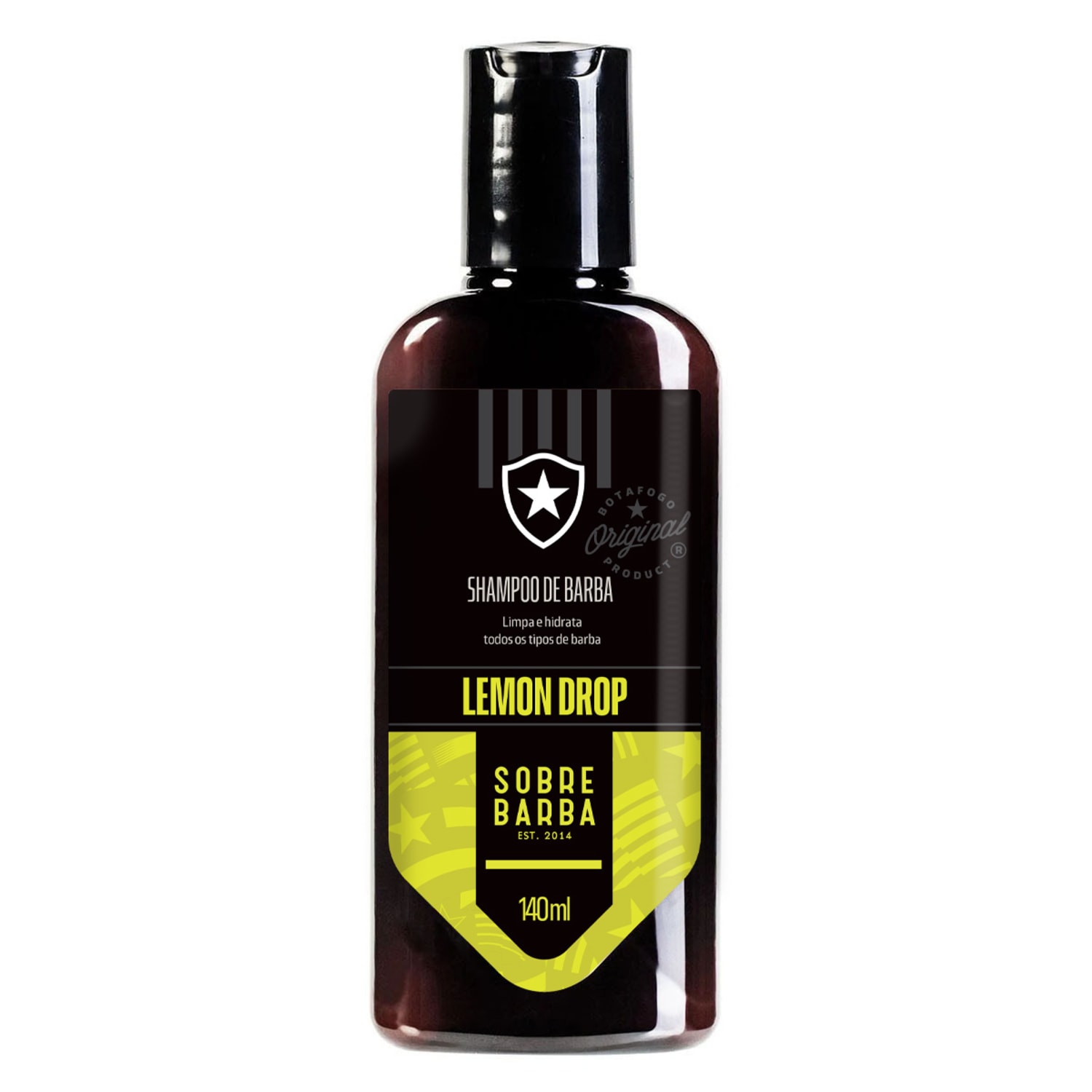 Shampoo de Barba Sobrebarba - Edição Botafogo - Lemon Drop 140ml