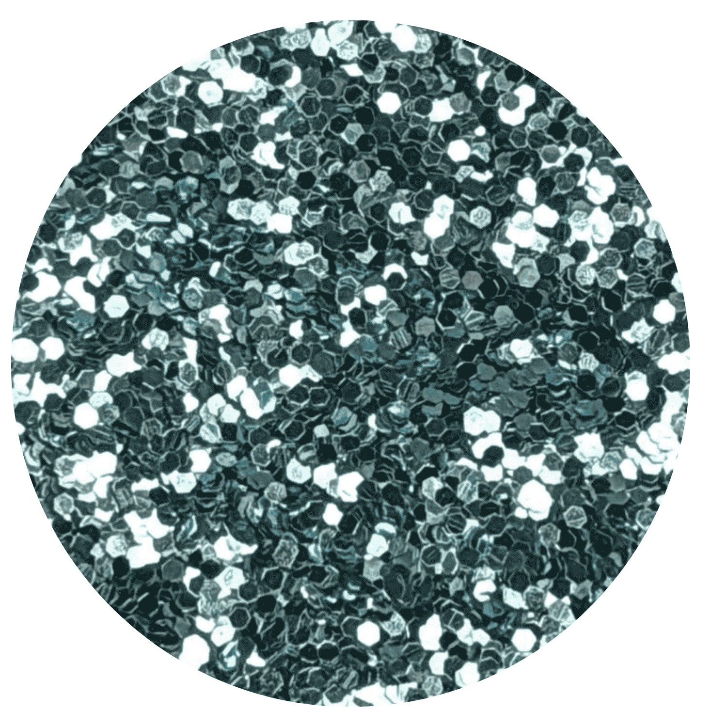 Glitter Holográfico Flocado Azul Oceano 3g