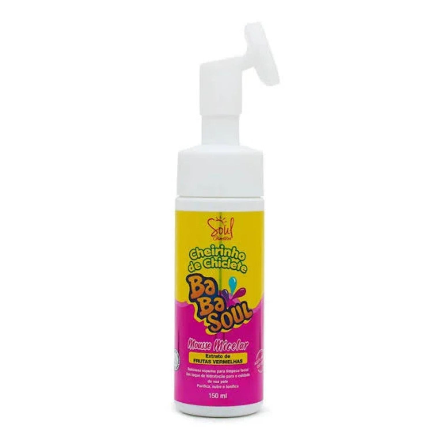 Babasoul Mousse Micelar Frutas Vermelhas 150ml