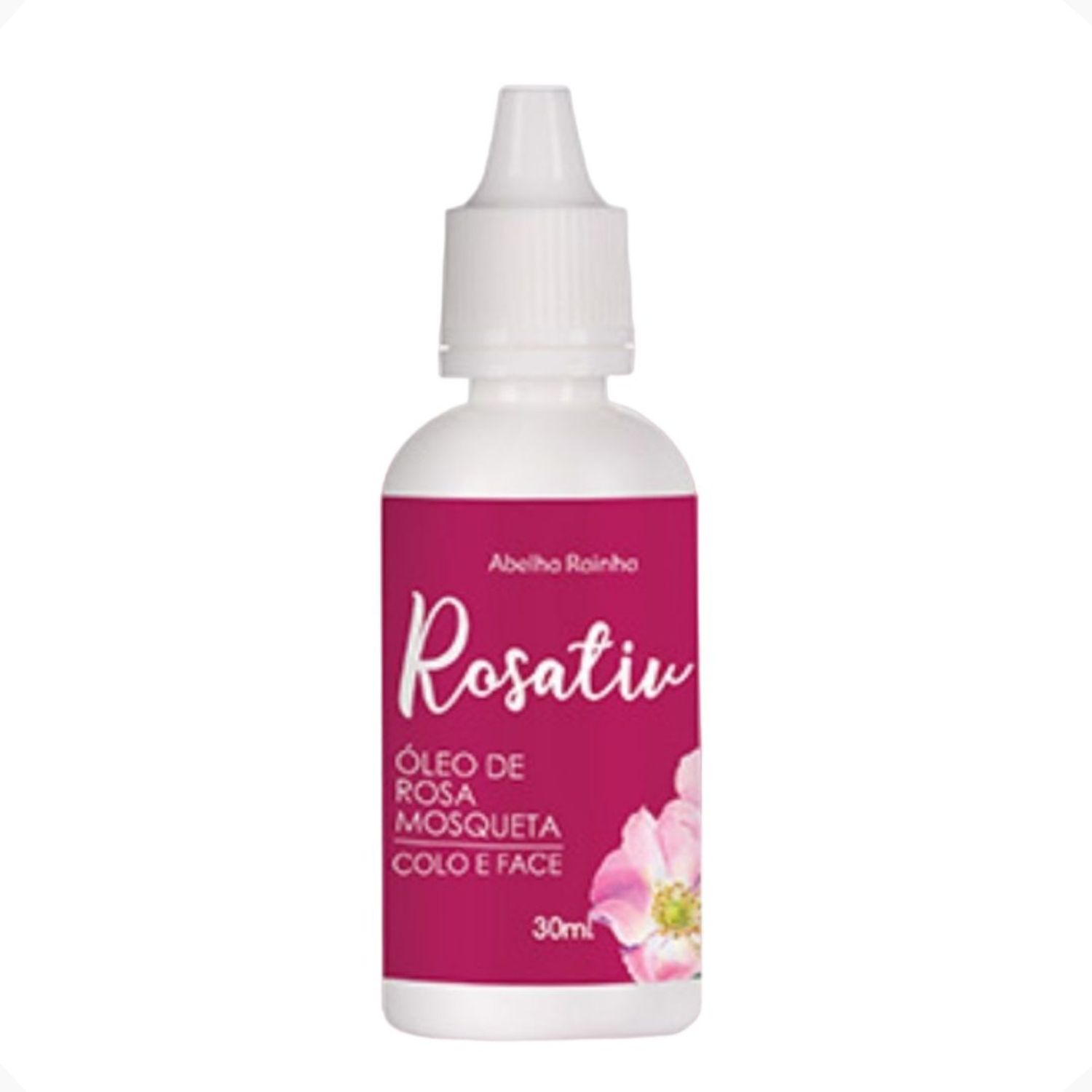 Abelha Rainha Rosativ Rosa Mosqueta - Óleo Corporal 30ml