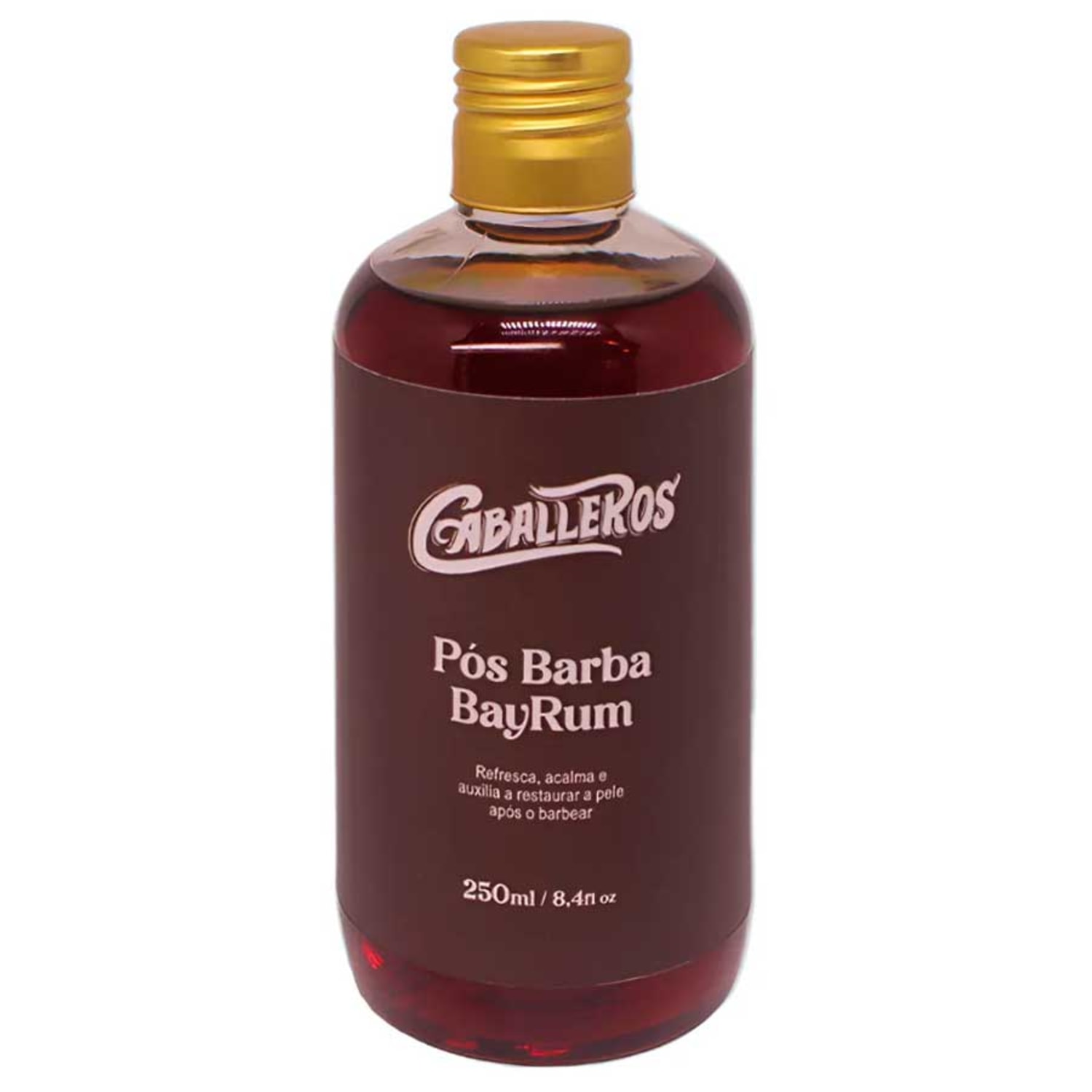 Pós Barba Bay Rum 250mL After Shave Refrescante Caballeros