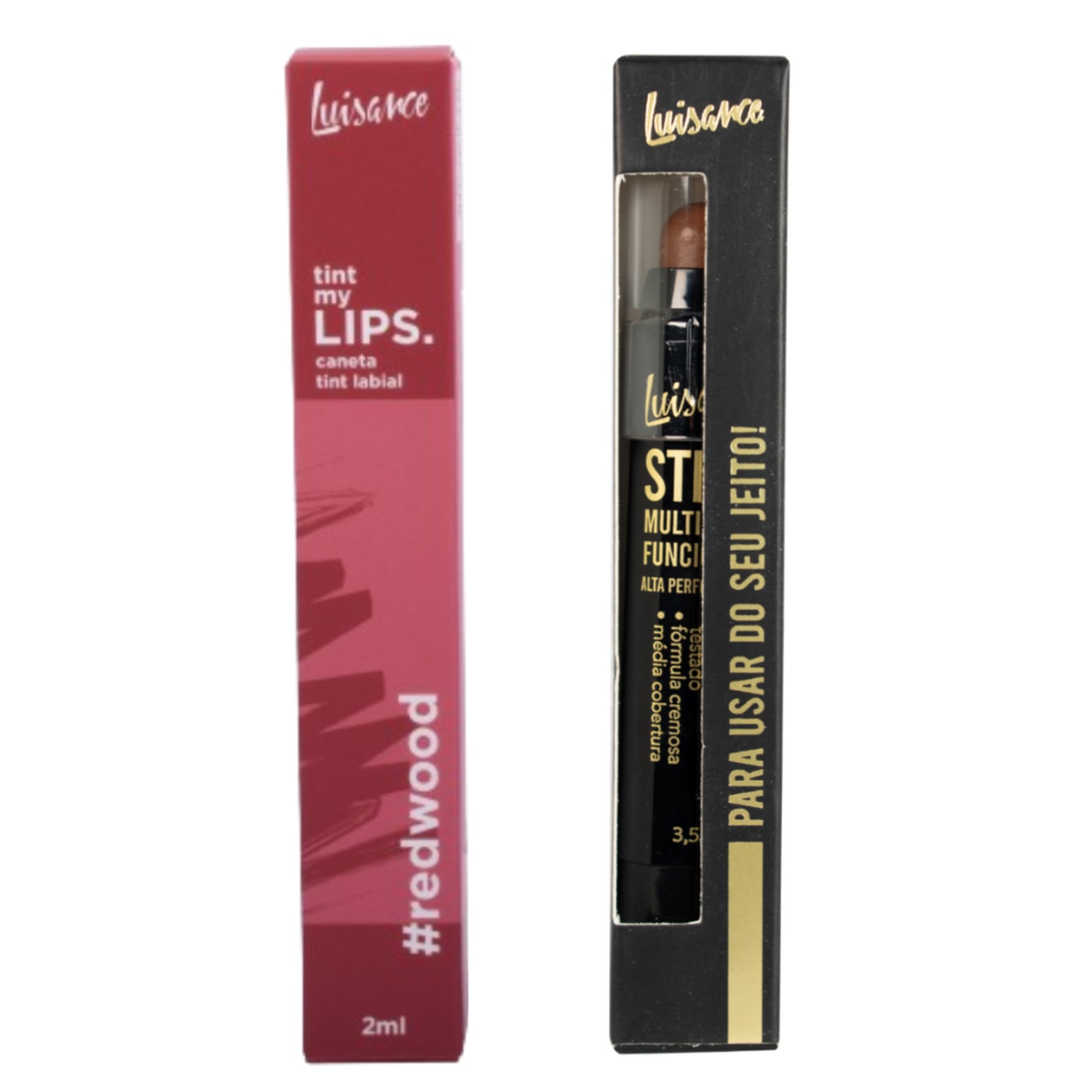 Caneta Tint Redwood + Stick Multifuncional Chocolate