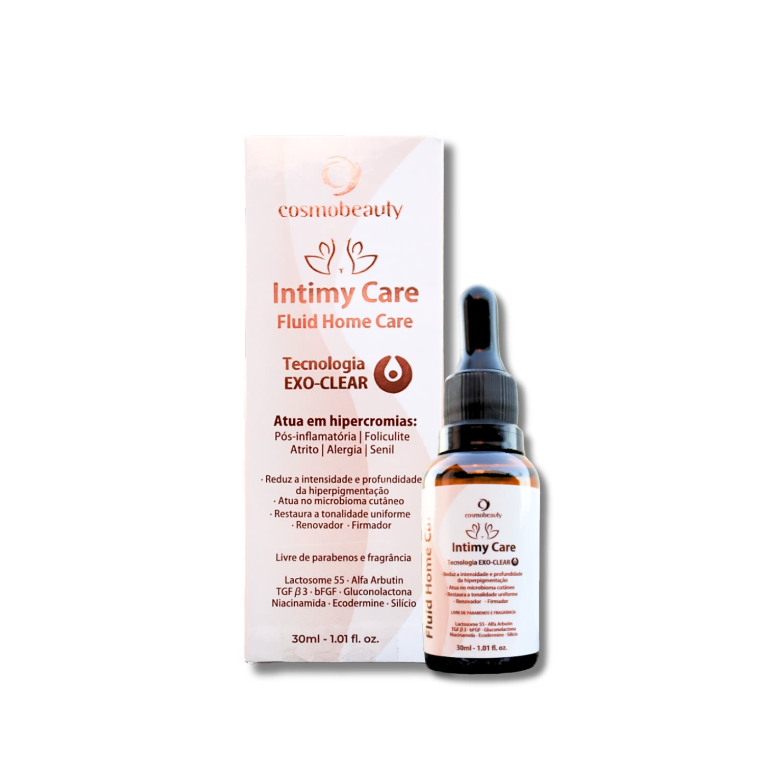 Cosmobeauty Intimy Care Fluid Home Care - Fluído Clareador Íntimo 30ml