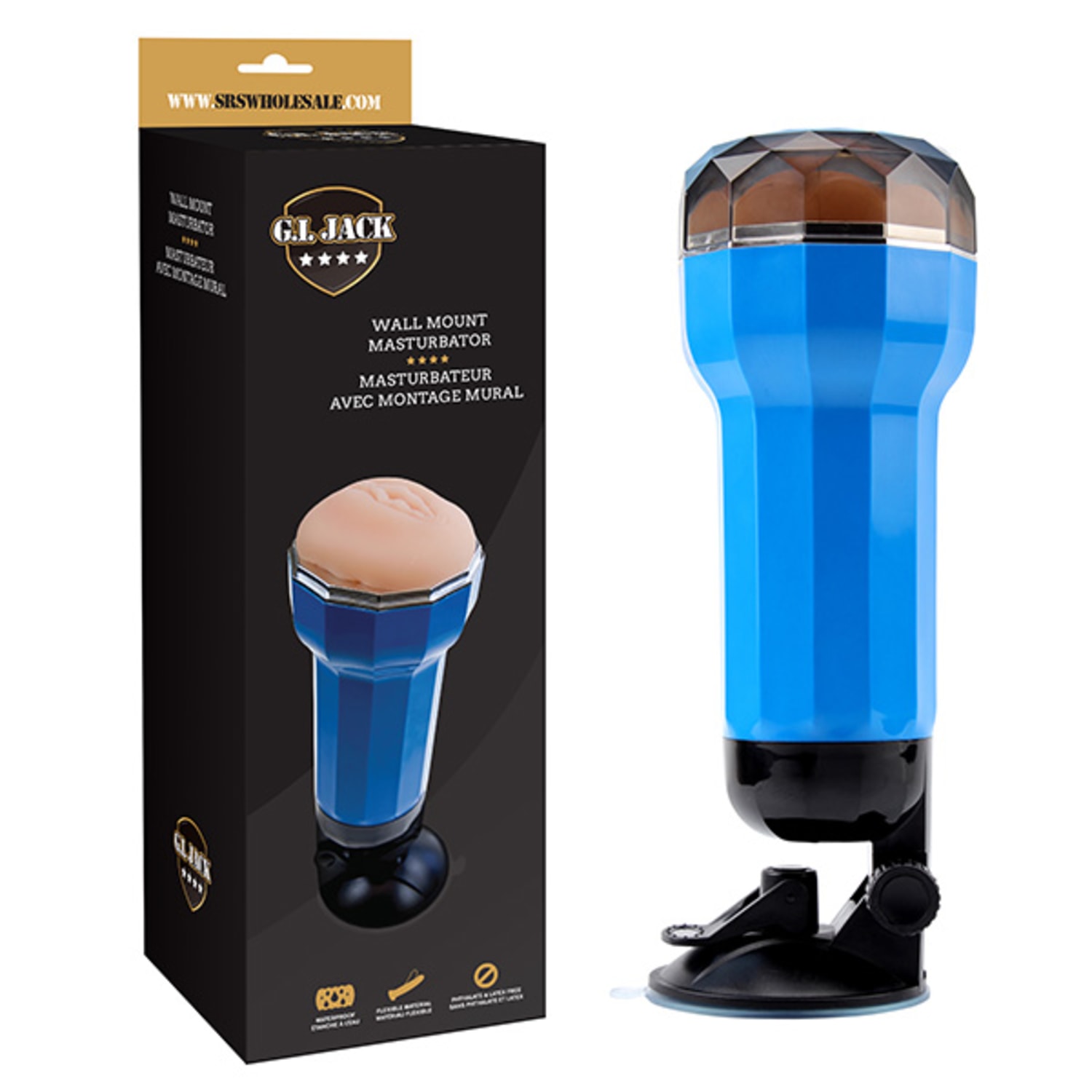 Adão e Eva Wall Mount G. I Jack - Masturbador Masculino