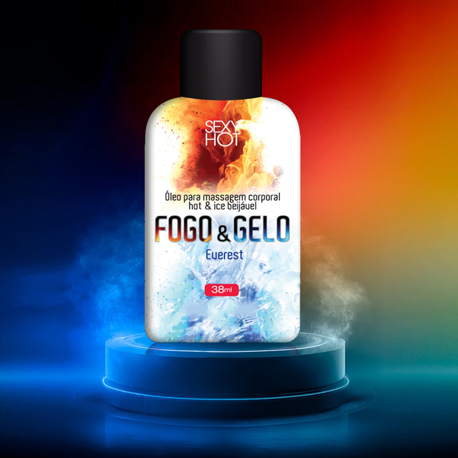 Sexy Hot Fogo e Gelo - Óleo para Massagem Corporal 38ml