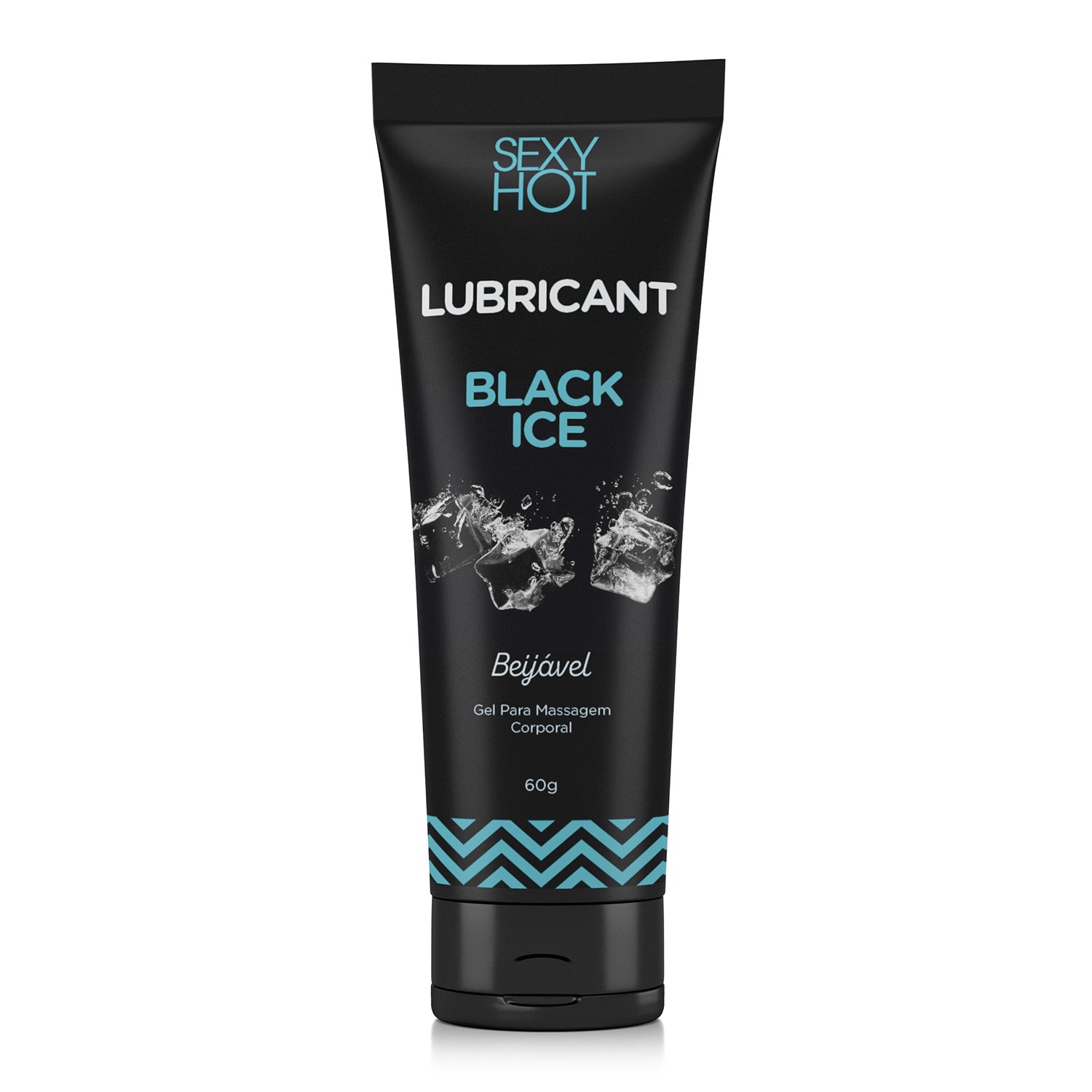 Sexy Hot Lubricant Black Ice - Lubrificante em Gel 60g
