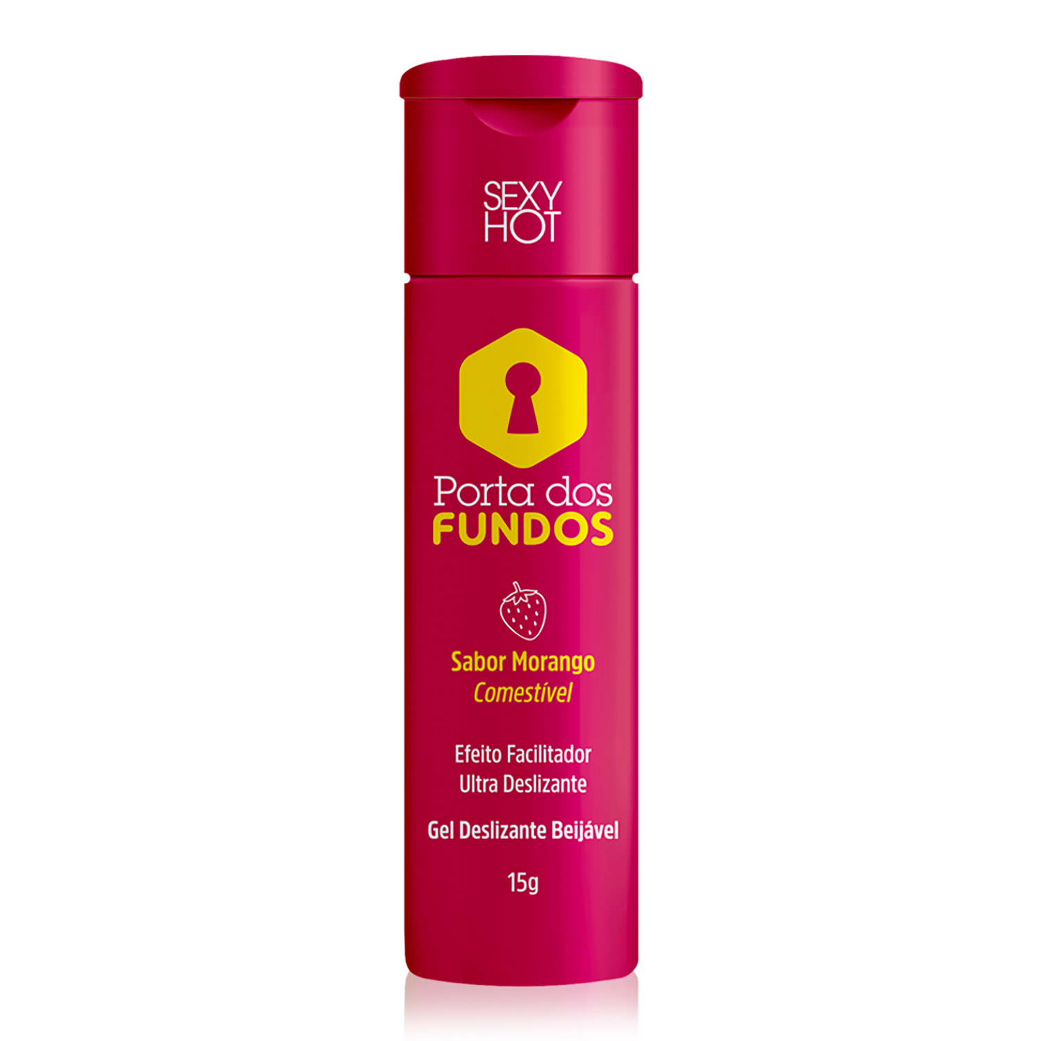 Sexy Hot Porta dos Fundos Morango - Gel Lubrificante Anestésico em Spray 15ml