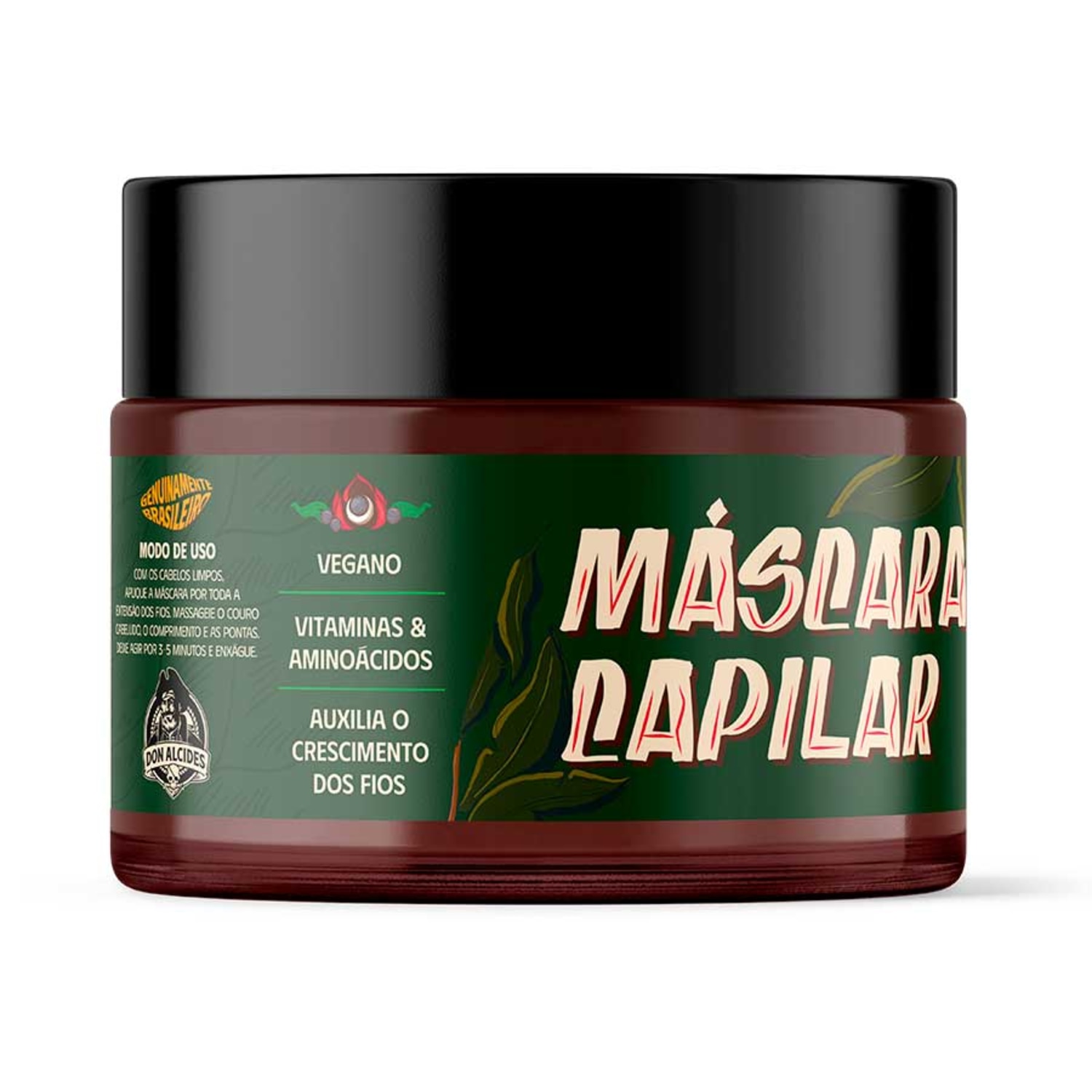 Máscara Capilar Guaraná Antárctica Hidratação Produnda 280g Don Alcides