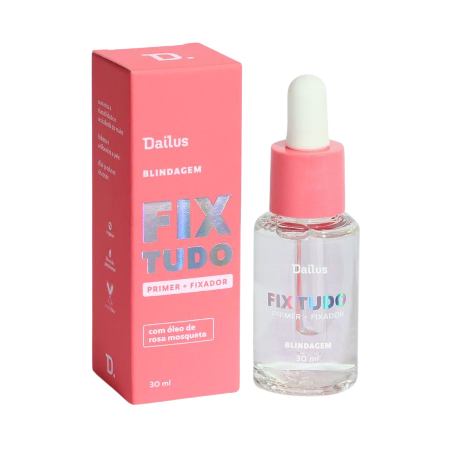 Dailus Fix Tudo Blindagem - Primer Fixador de Maquiagem 30ml