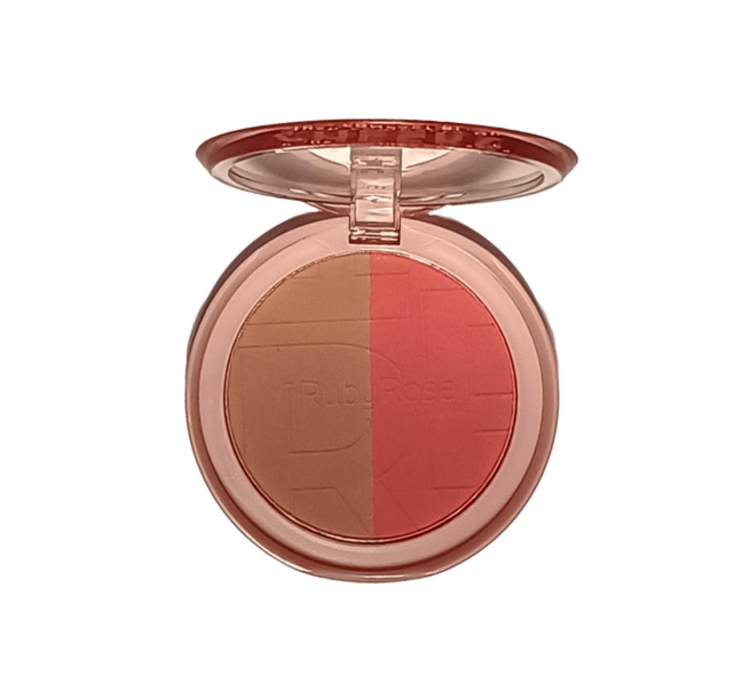 Ruby Rose Dual Cheeks Nectar / Scarlet - Blush Compacto 8,1g