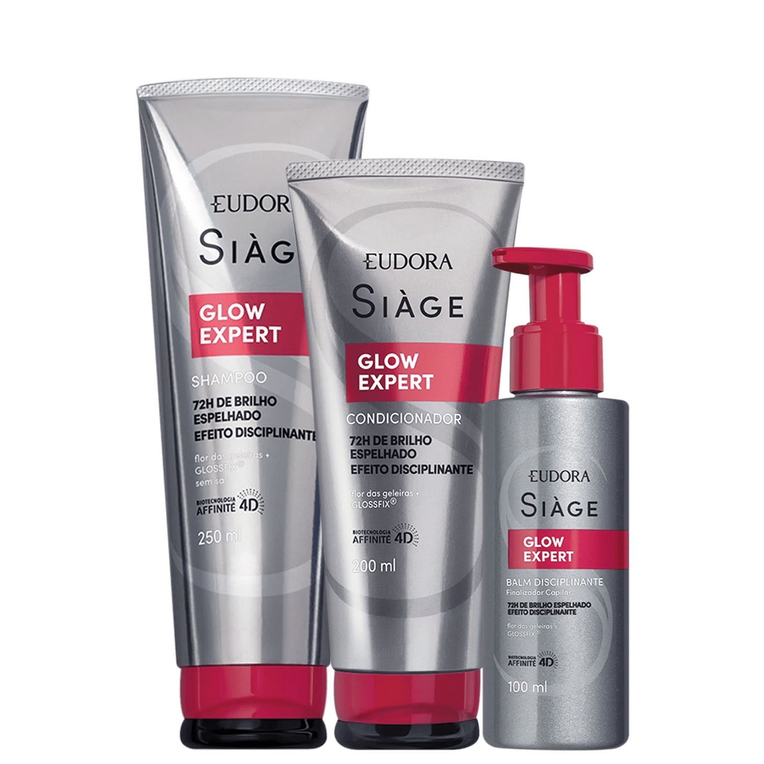 Kit Eudora Siàge Glow Expert Trio (3 Produtos)