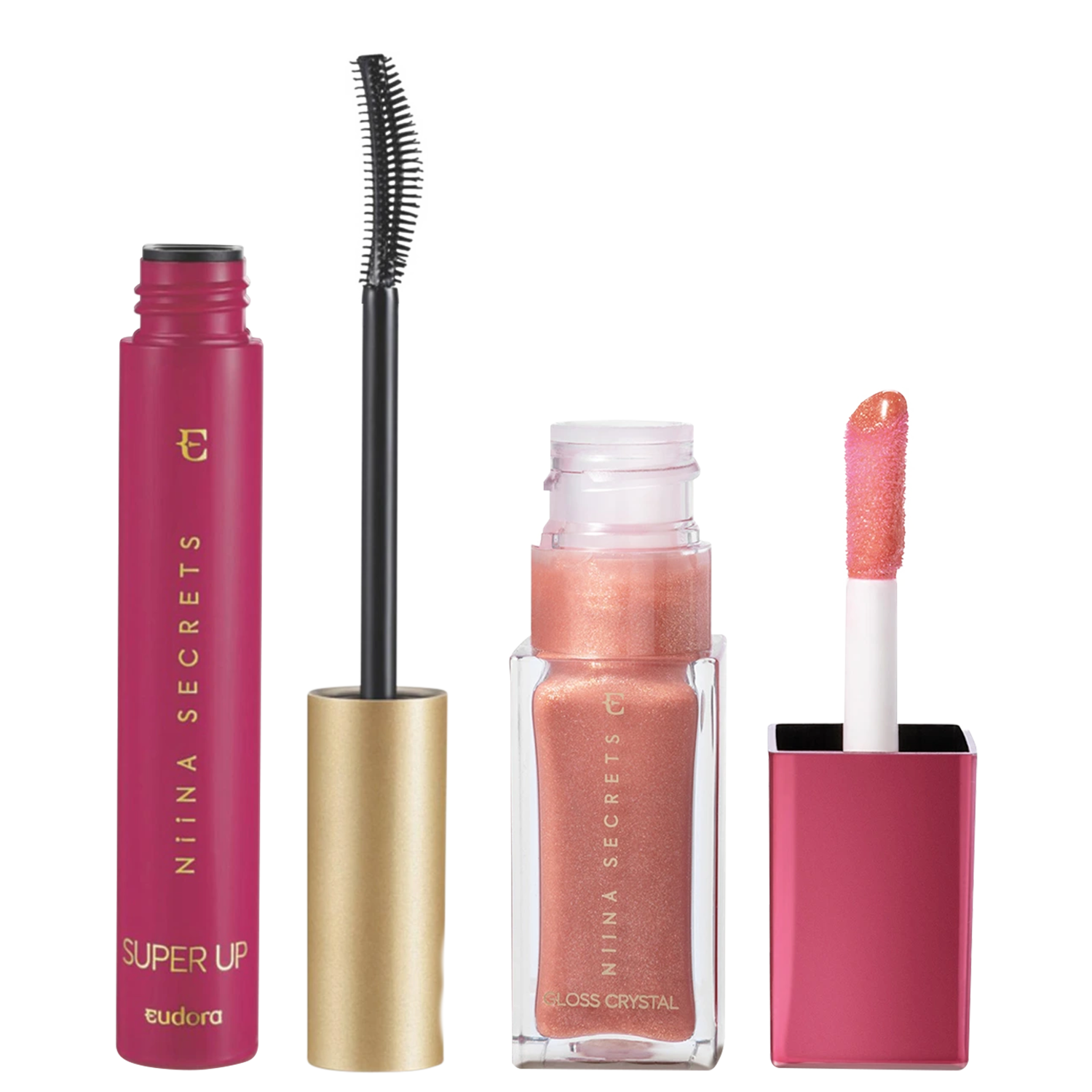 Kit Eudora Niina Secrets Super Up Crystal Topázio (2 Produtos)