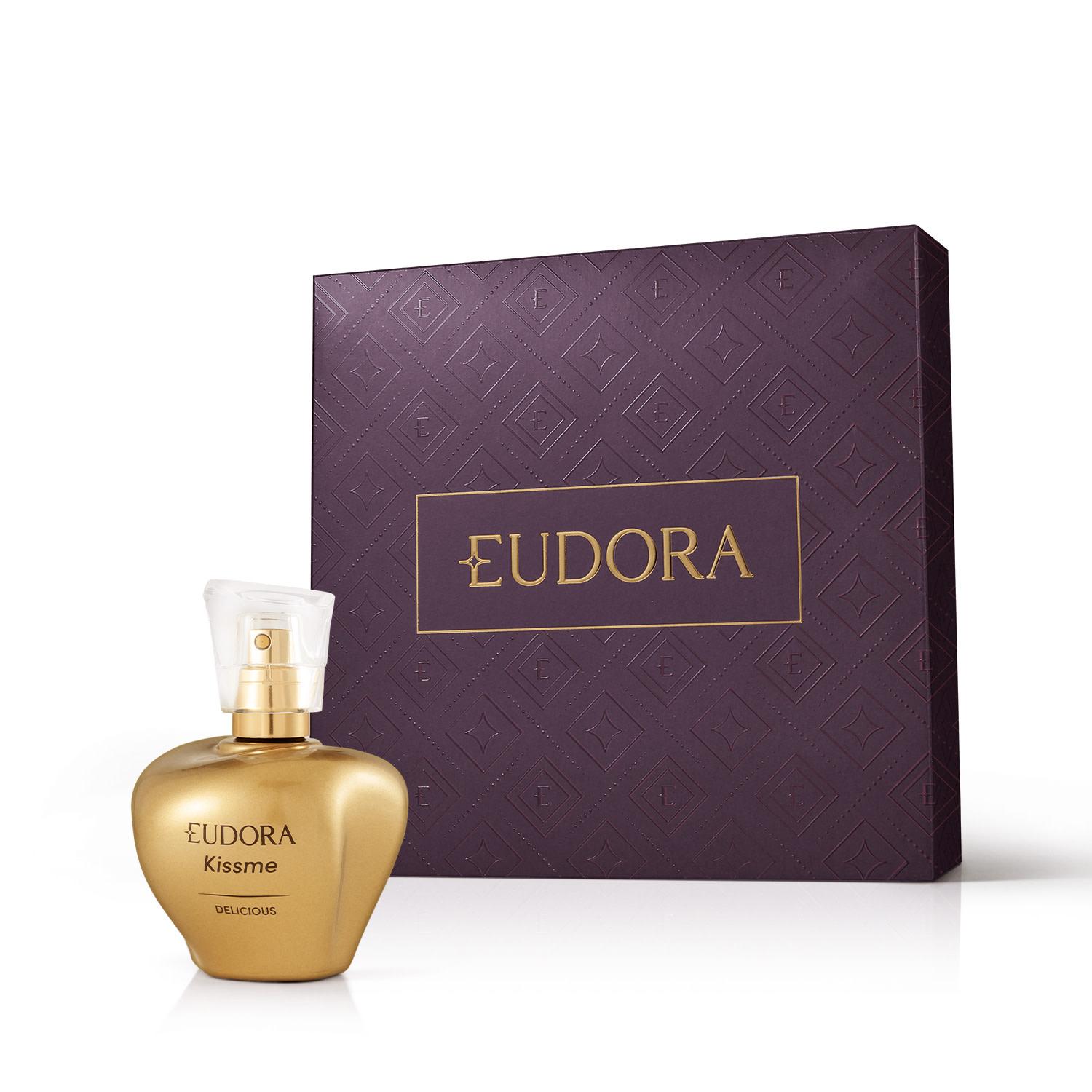 Combo Presente Kiss Me Delicious: Desodorante Colônia 50ml + Caixa Presenteável