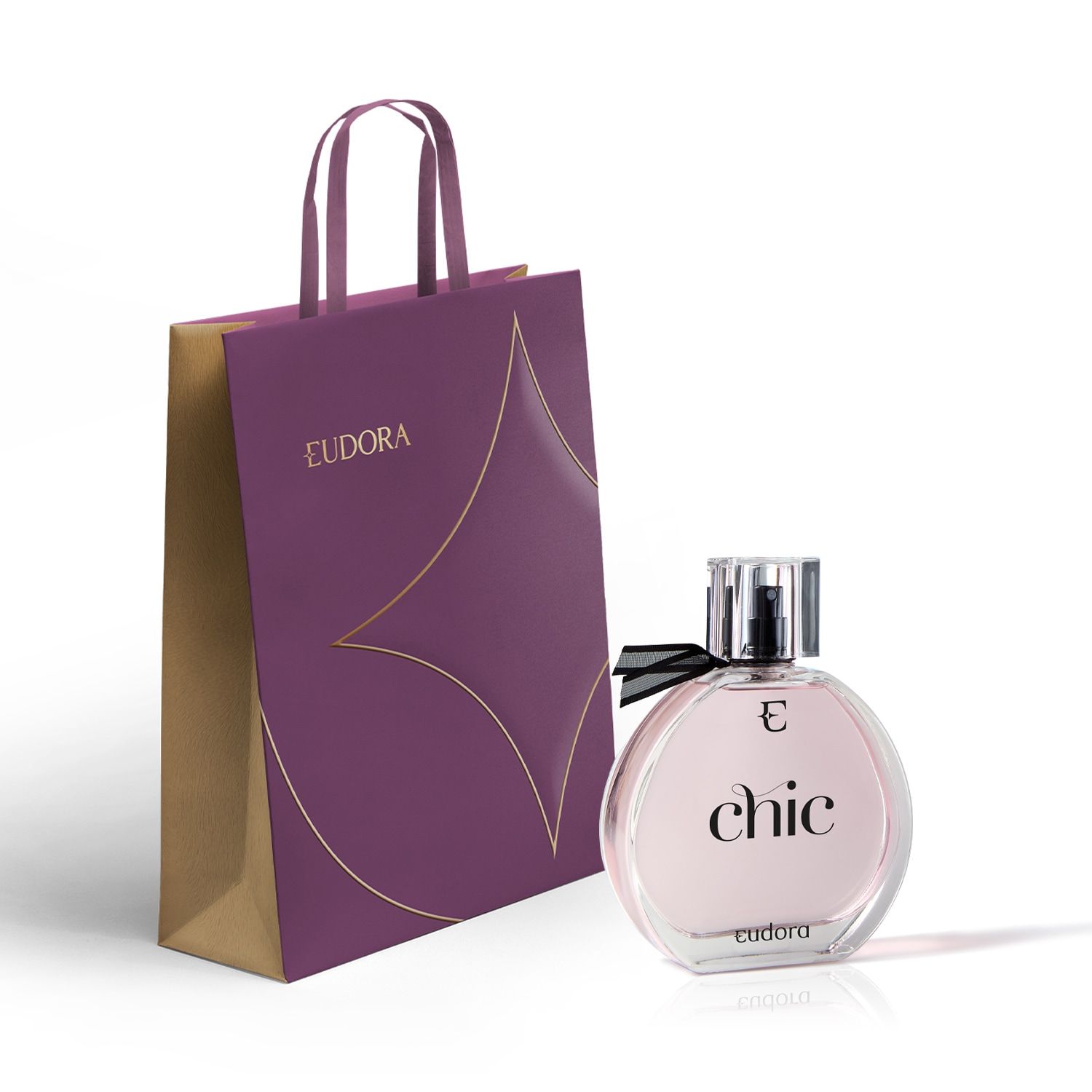 Combo Eudora Chic: Desodorante Colônia 95ml + Sacola Eudora