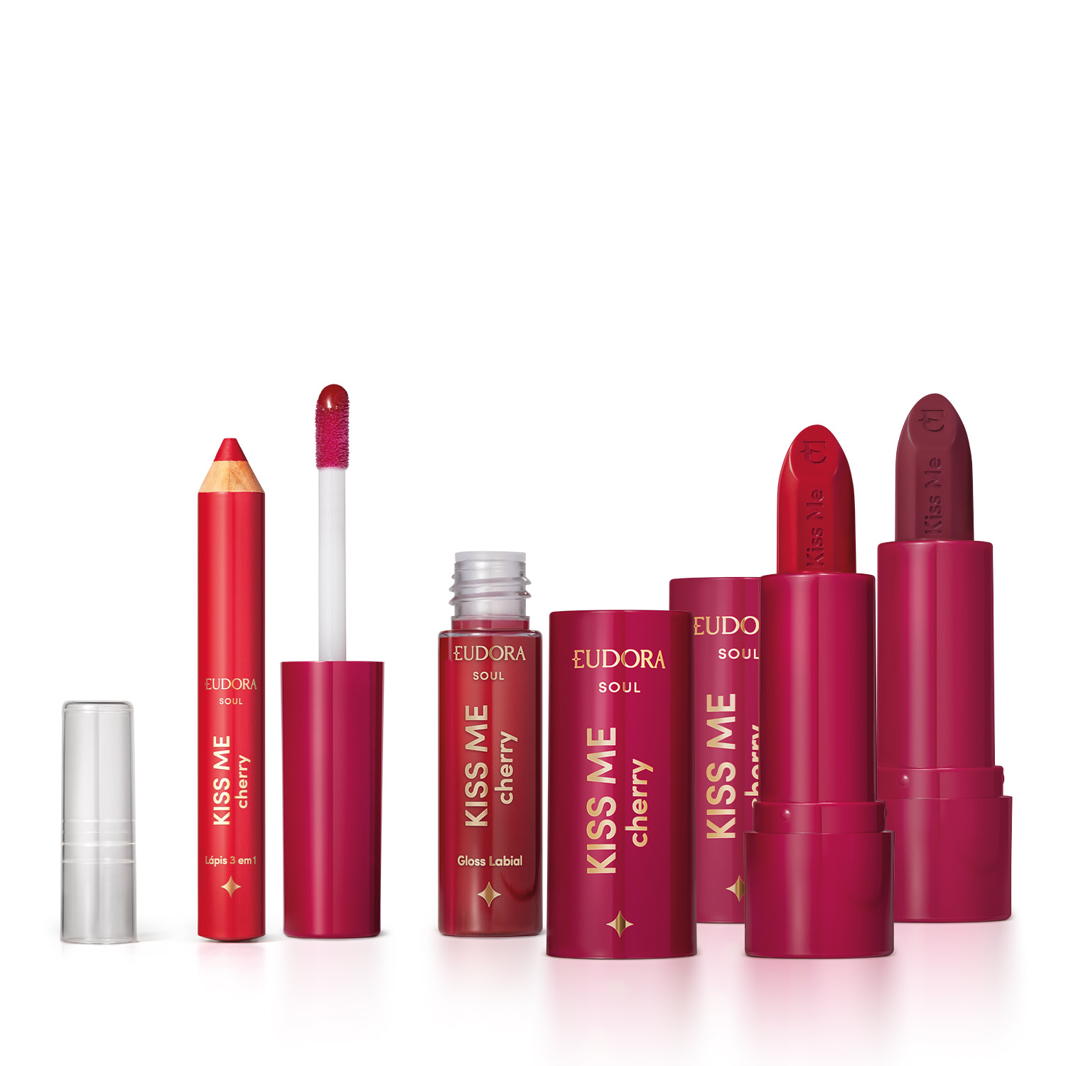 Combo Kiss Me Cherry (4 itens)