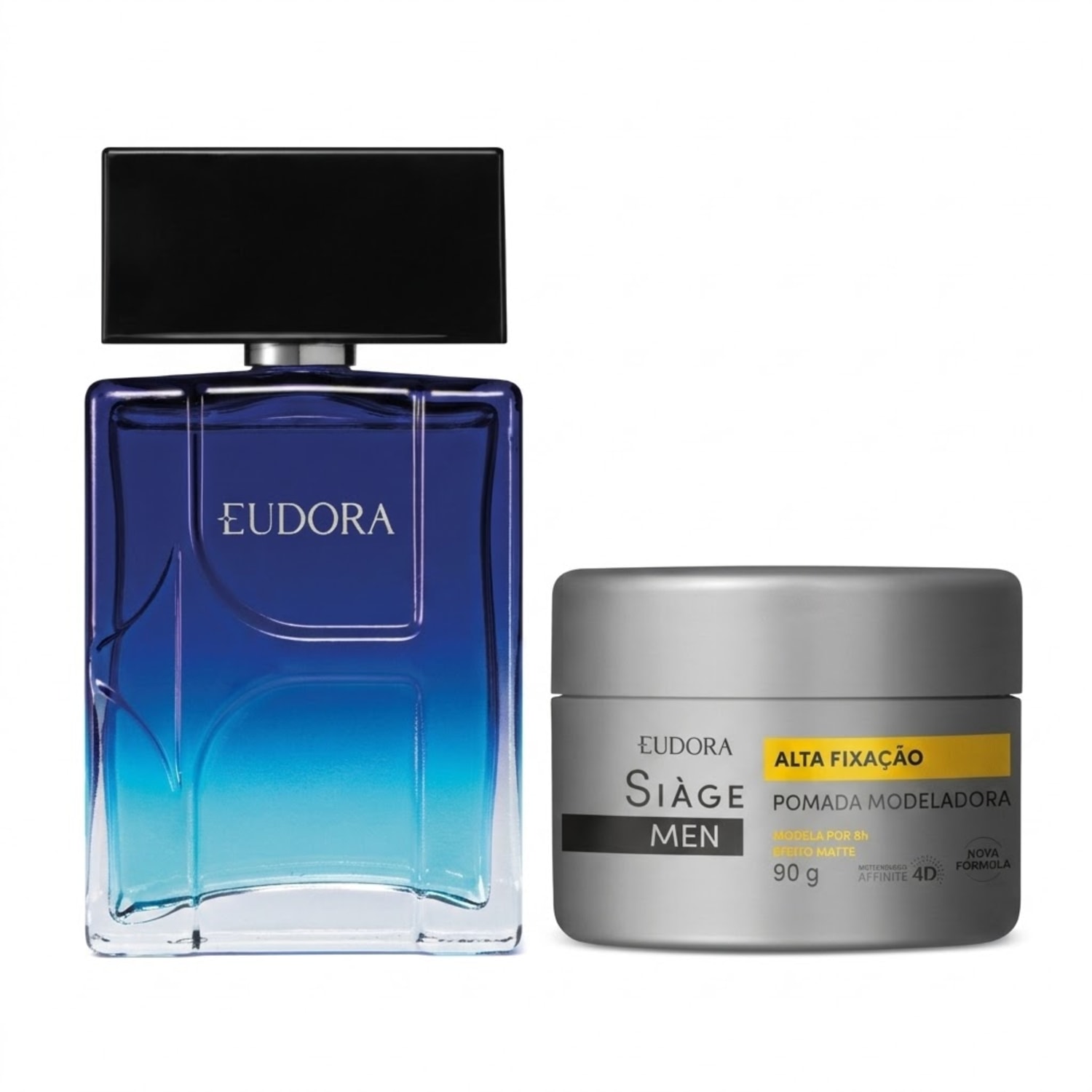 Combo Men: Eudora H Flow Desodorante Colônia 100ml + Pomada Siàge Men 90g
