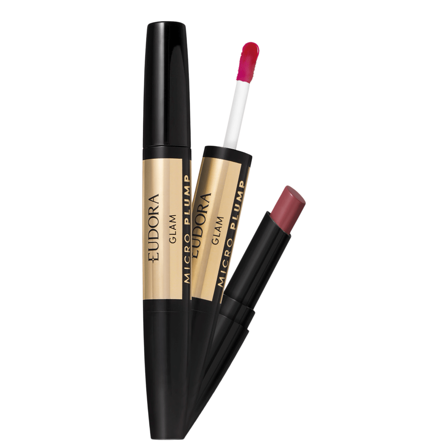 Eudora Glam Micro Plump Duo Malva Essencial - Batom 1,8g