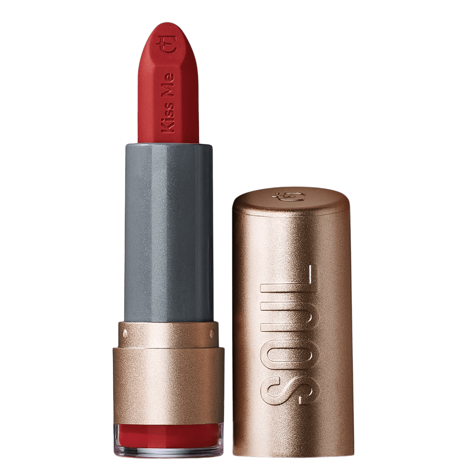 Eudora Soul Kiss Me Vermelho Moderno - Batom Cremoso 3,7g