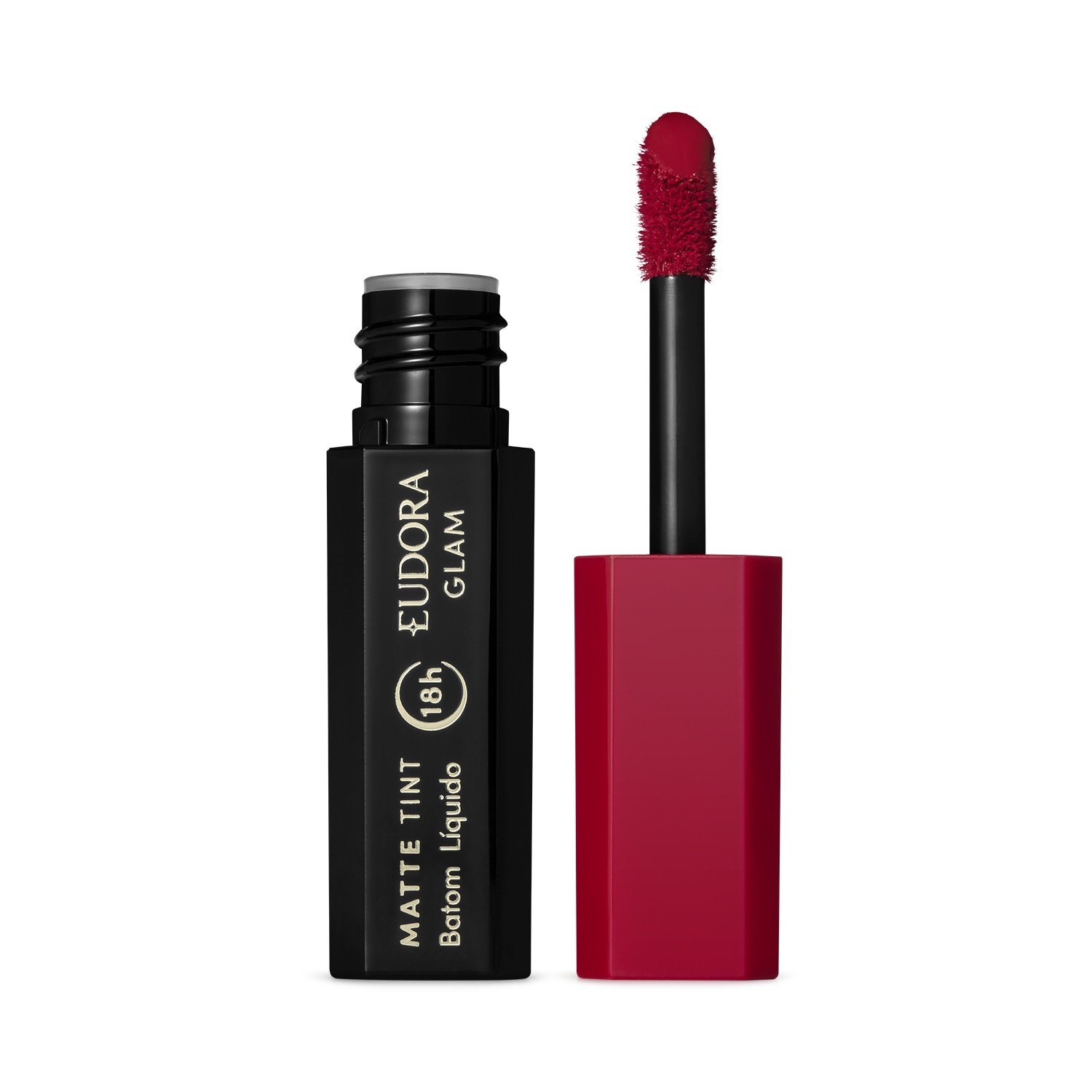 Batom Líquido Matte Tint Bordô Intenso Glam 1ml