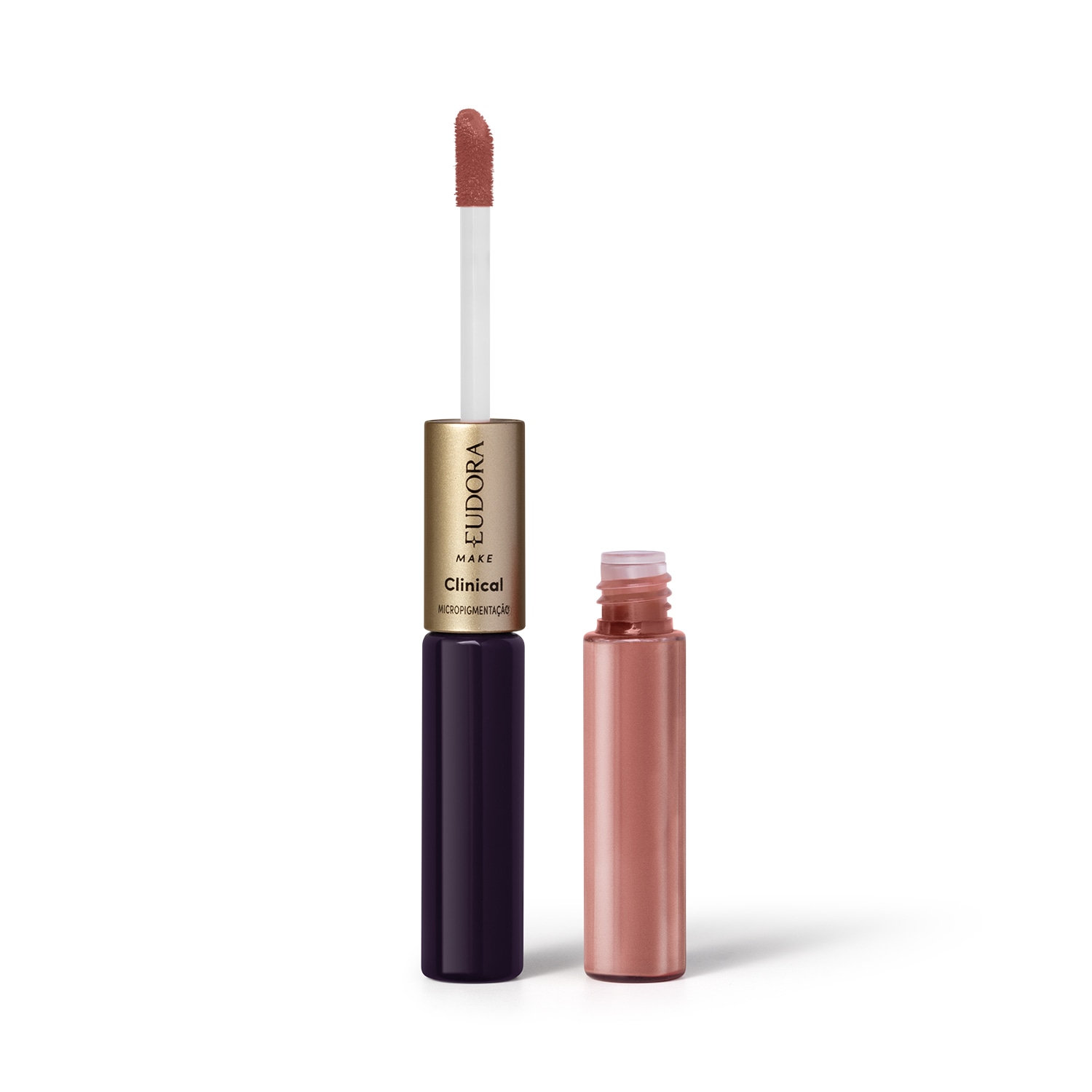 Batom Líquido Rosado Essencial Duo Clinical Micropigmentação 3,5g
