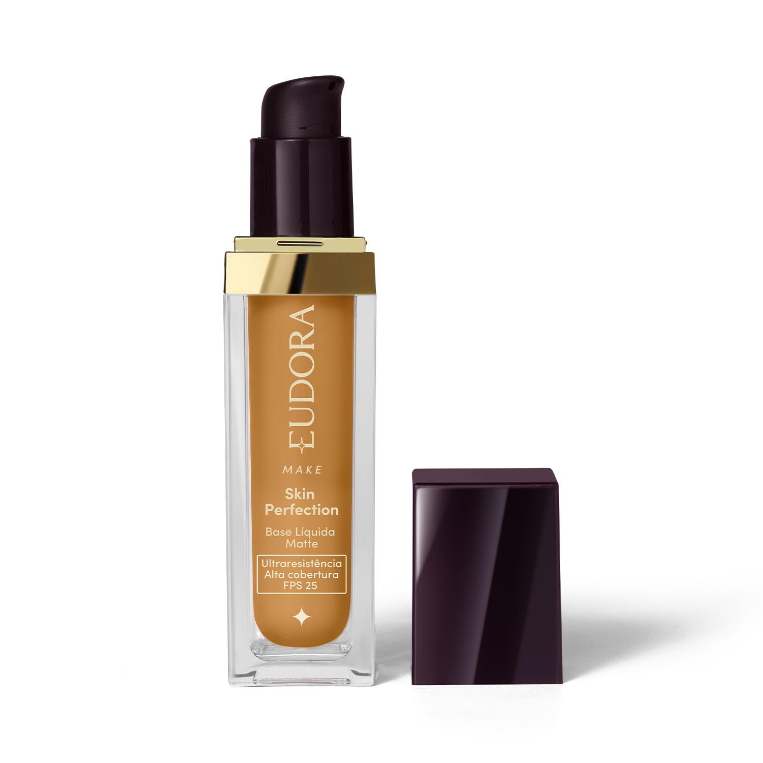 Base Líquida Matte Eudora Make Skin Perfection Cor 210Q 30ml