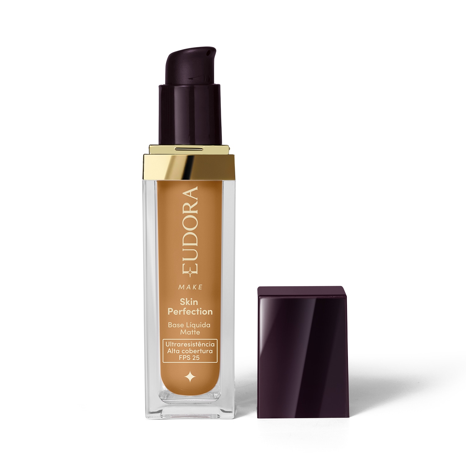 Base Líquida Matte Eudora Make Skin Perfection Cor 260N 30ml