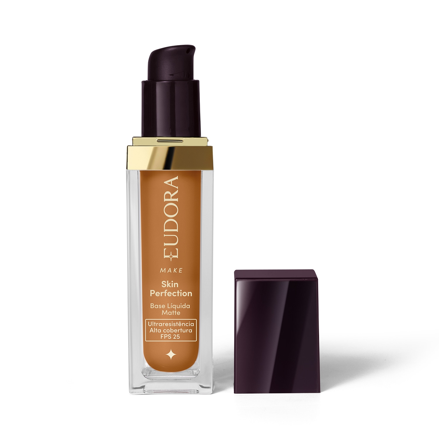 Base Líquida Matte Eudora Make Skin Perfection Cor 275N 30ml