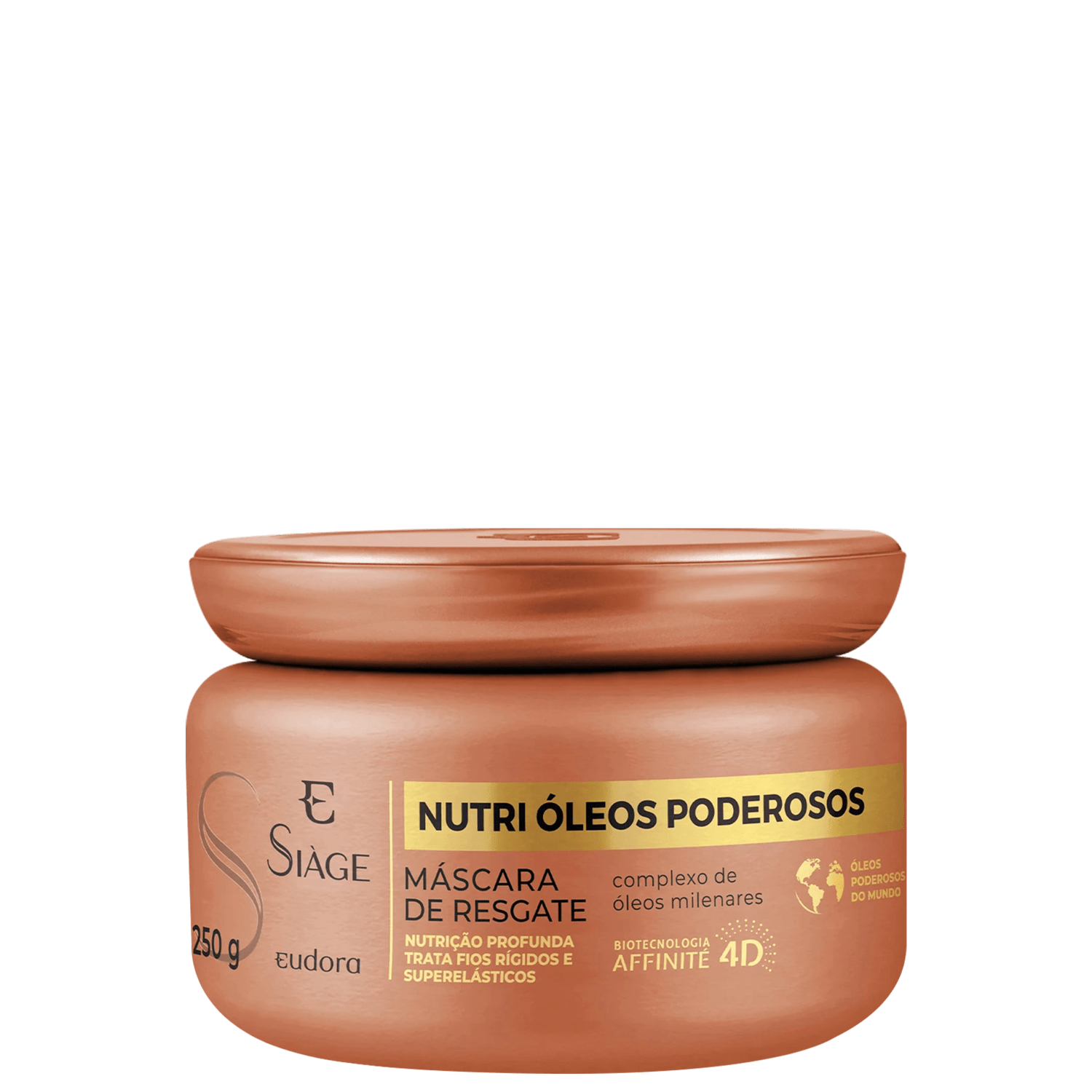 Eudora Siàge Nutri Óleos Poderosos - Máscara Capilar 250g