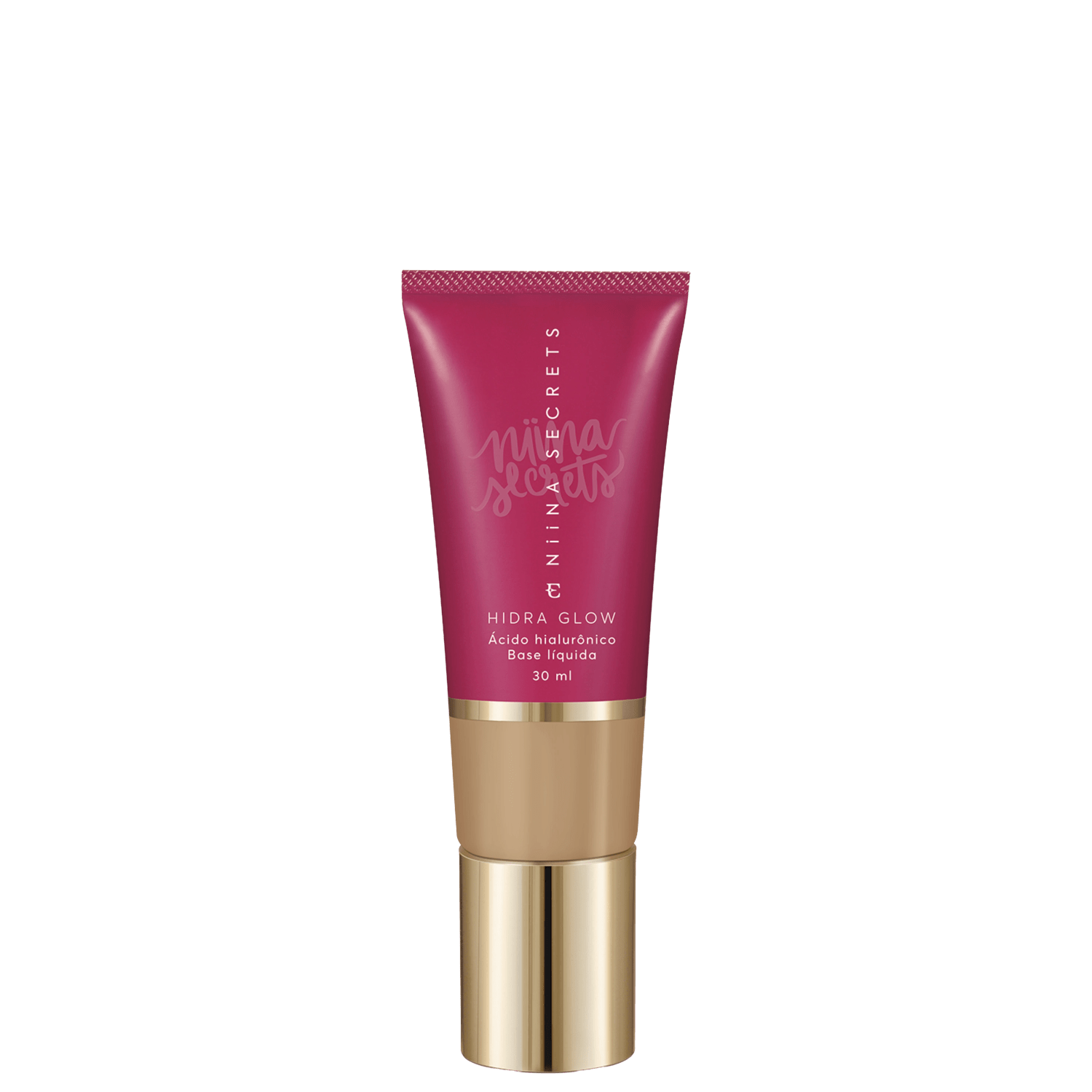 Eudora Niina Secrets Hidra Glow Cor 45 - Base Líquida 30ml
