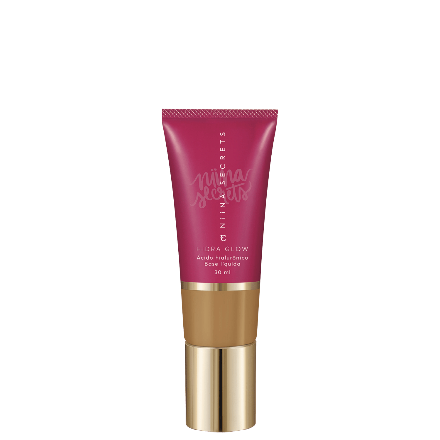 Eudora Niina Secrets Hidra Glow Cor 65 - Base Líquida 30ml