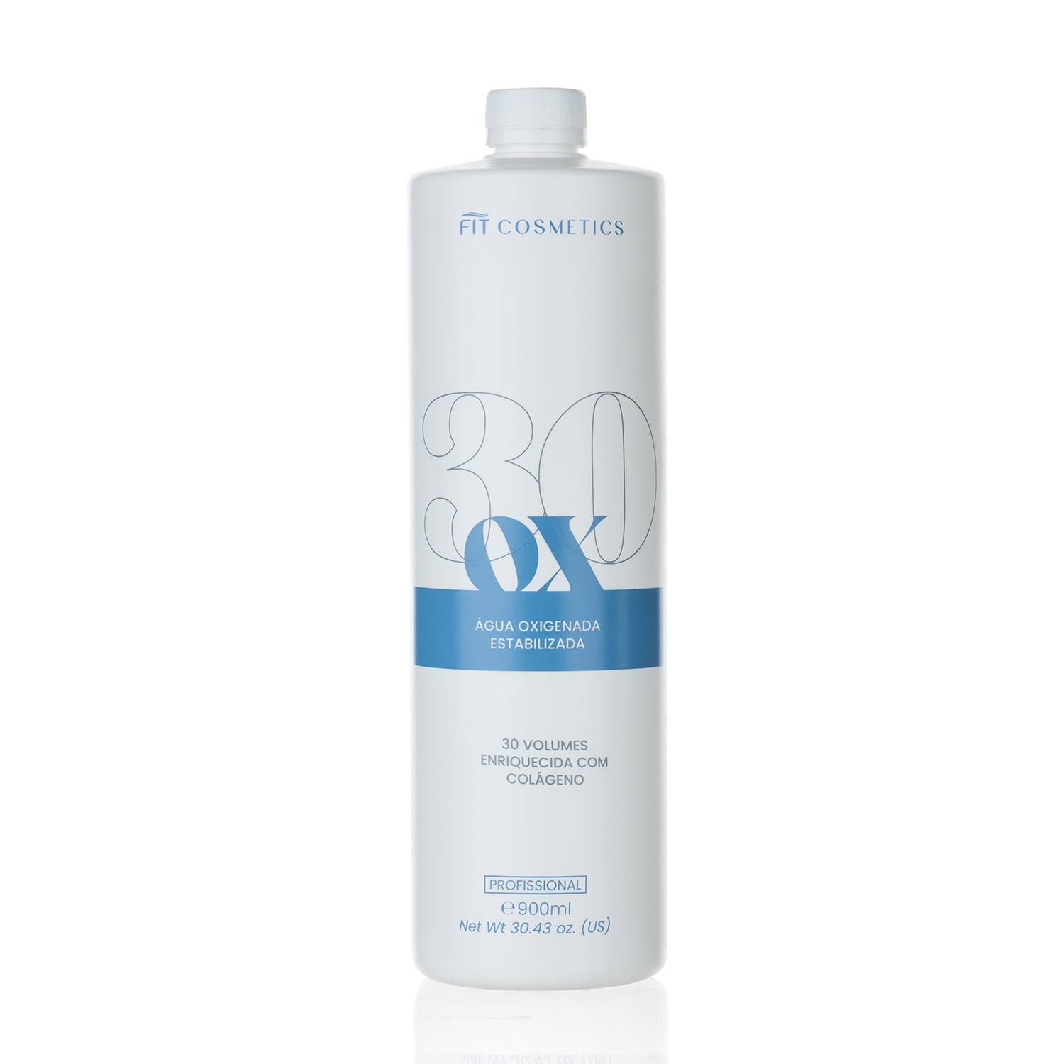 Fit Cosmetics OX 30 - Água Oxigenada 30 Volumes 900ml