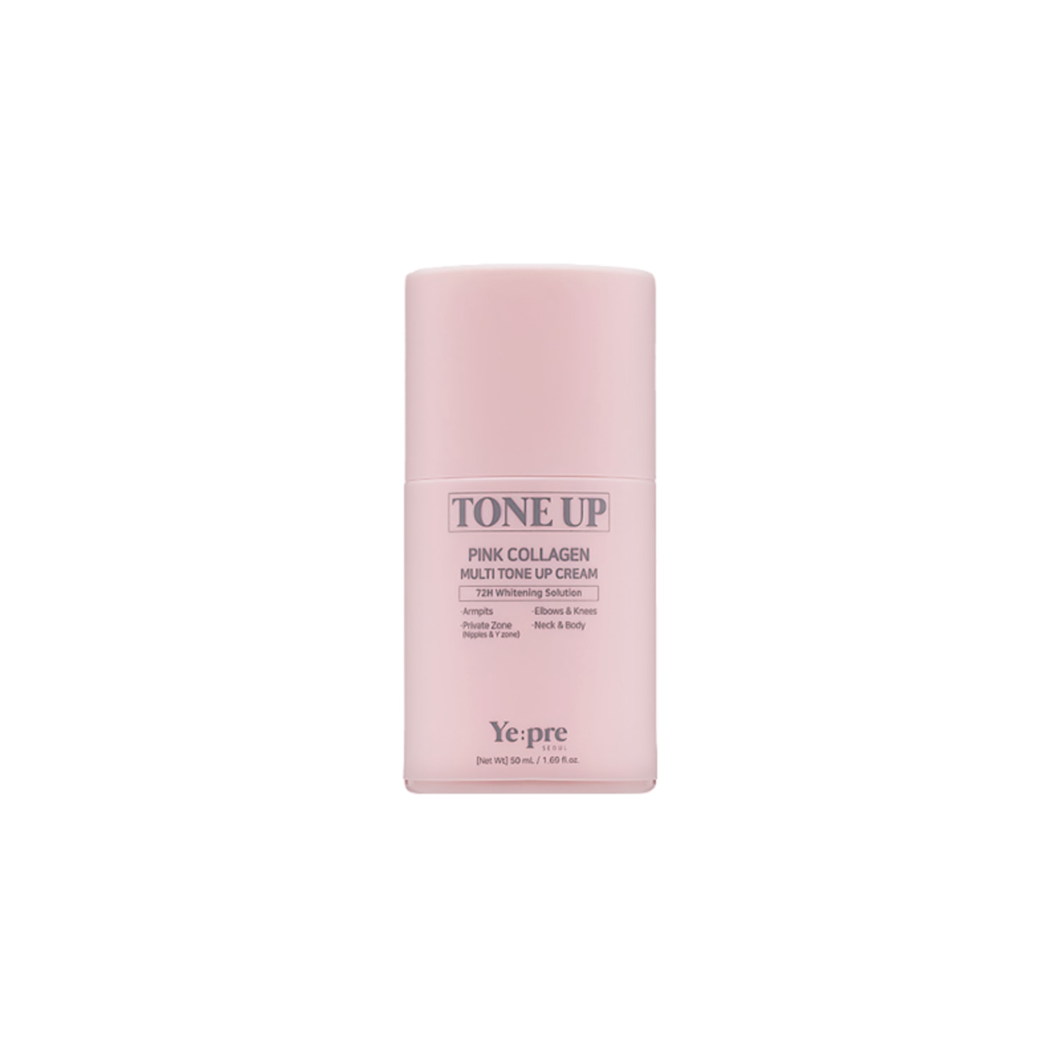Yepre Tone-Up Pink Collagen 50ml - Creme Clareador Facial e Corporal