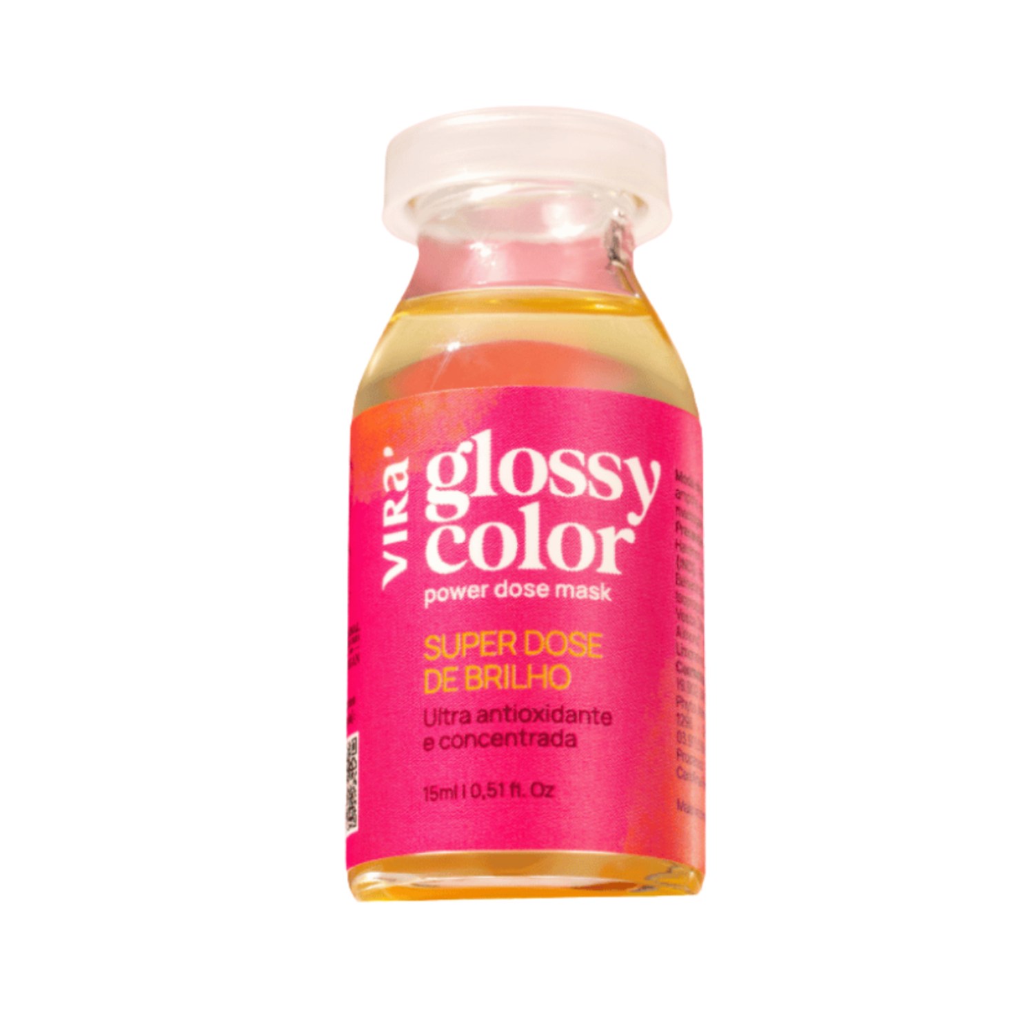 Glossy Color - Power Dose Mask - 15ml - Virá Cosméticos