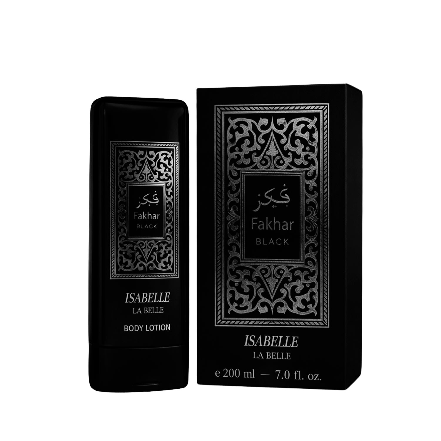 Isabelle La Belle Fakhar Black - Loção Hidratante Corporal 200ml