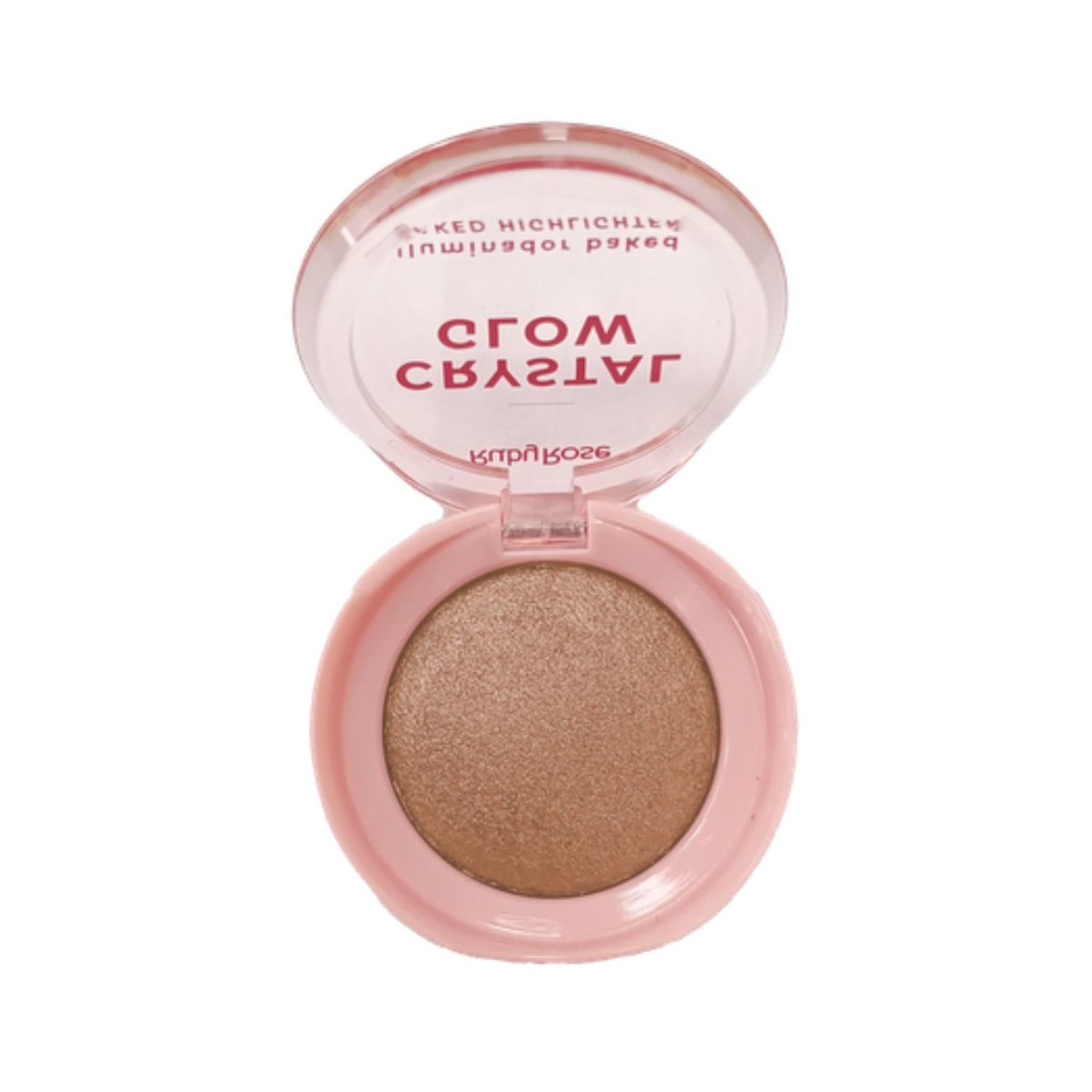 Ruby Rose Crystal Glow Pink Champagne - Iluminador 6,5g