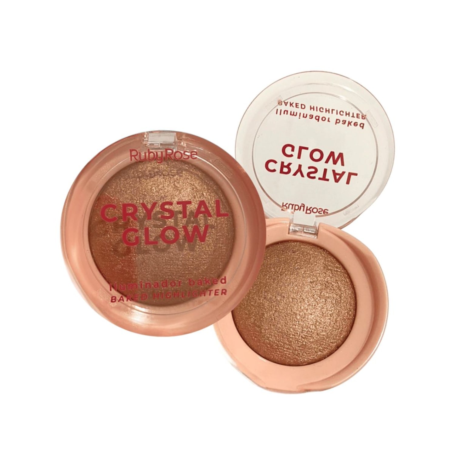 Ruby Rose Crystal Glow Bronze Bliss - Iluminador 6,5g