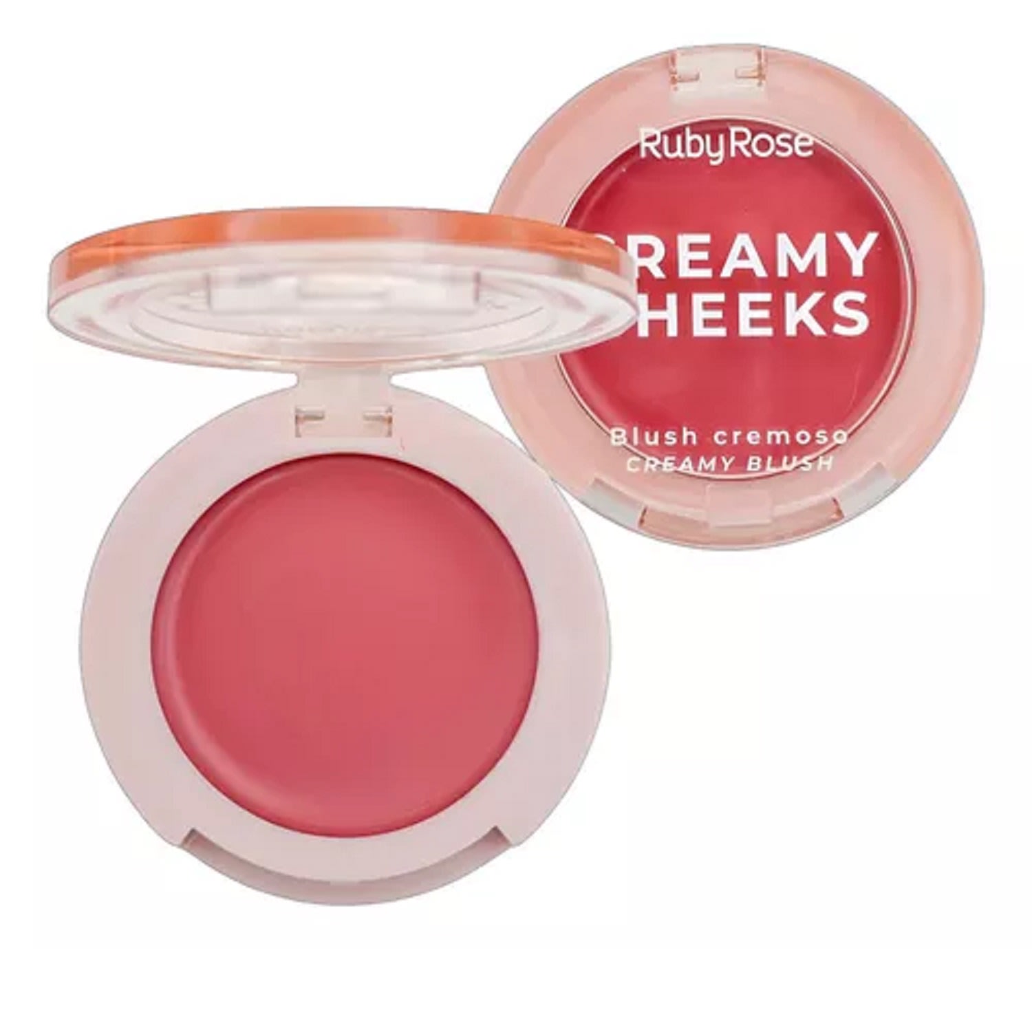 Ruby Rose Creamy Cheeks Peachy Vibe - Blush Cremoso 5,5g