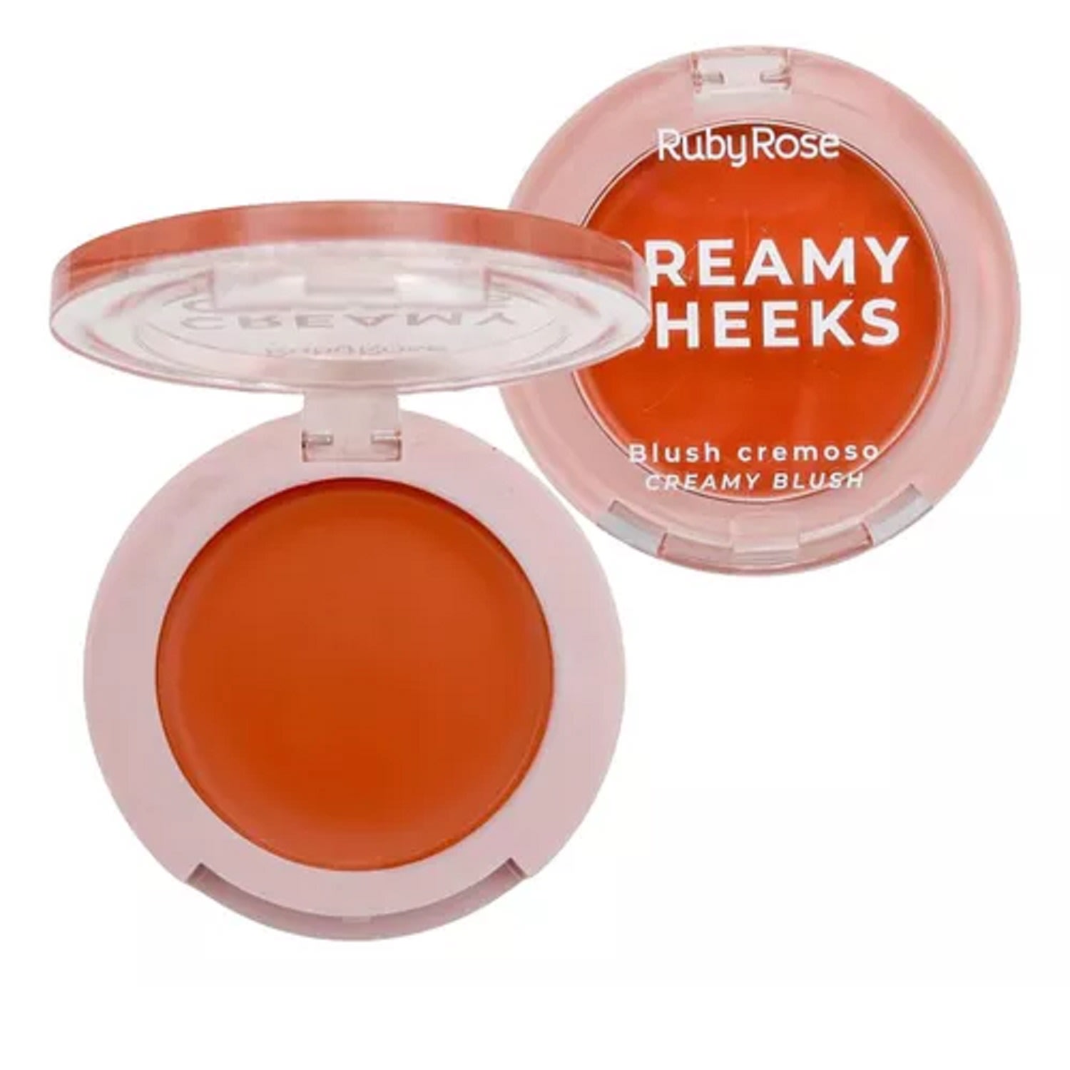 Ruby Rose Creamy Cheeks Sand Brown - Blush Cremoso 5,5g