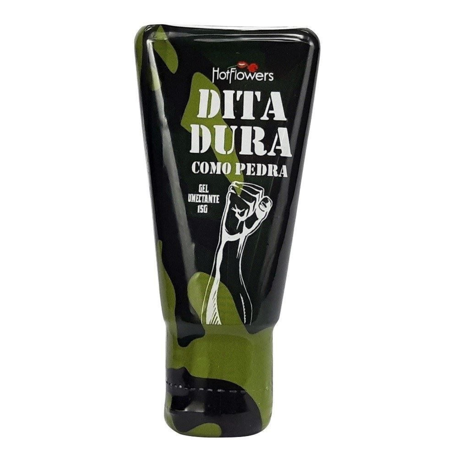 Gel Potencializador de Ereção DitaDura Como Pedra (15g) - HOT FLOWERS
