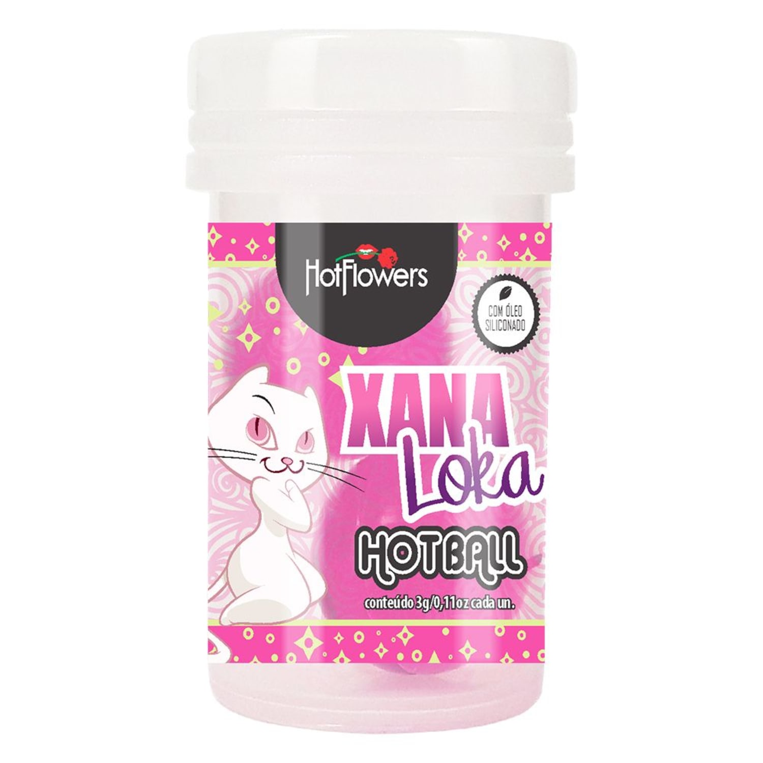 HotFlowers Xana Loka Hot Ball - Óleo Térmico Hot 3g