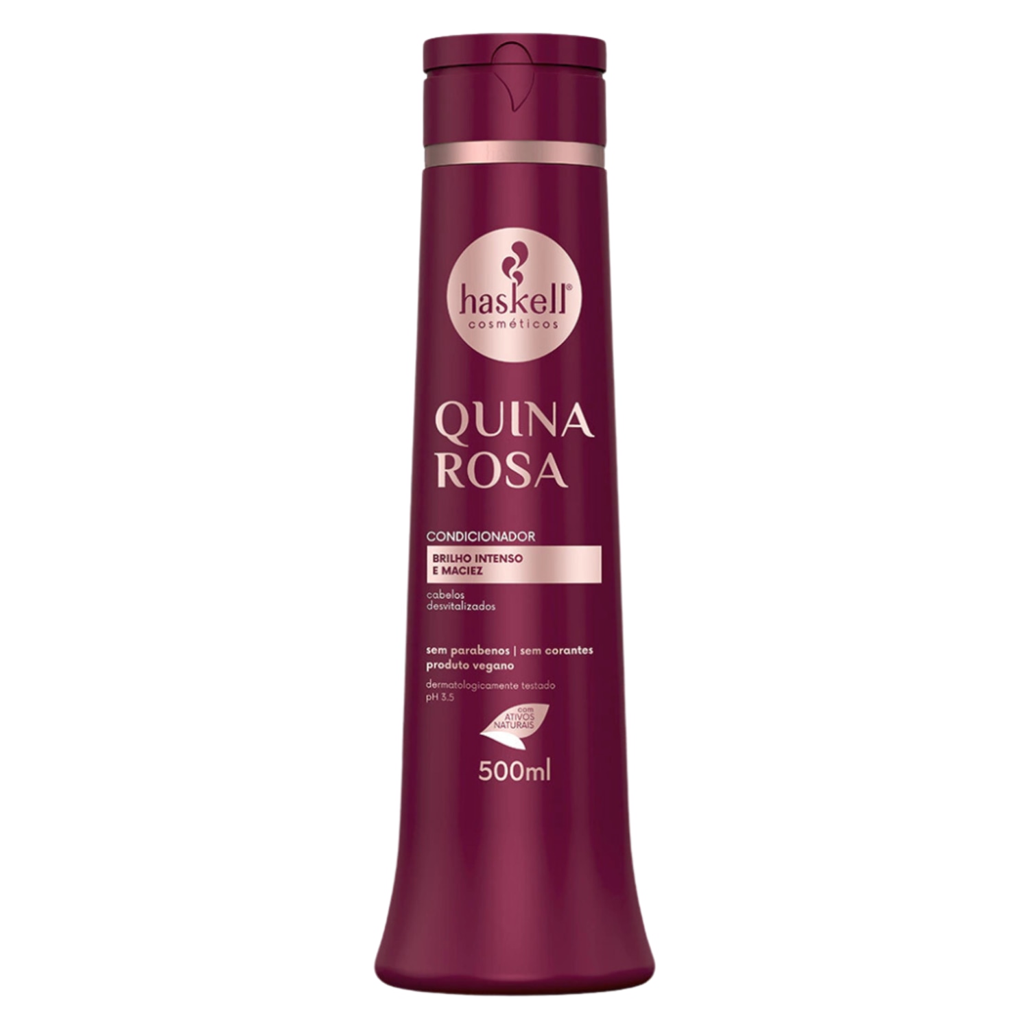 Quina Rosa Haskell Shampoo, Condicionador e Máscara 500g + Leave in 240g