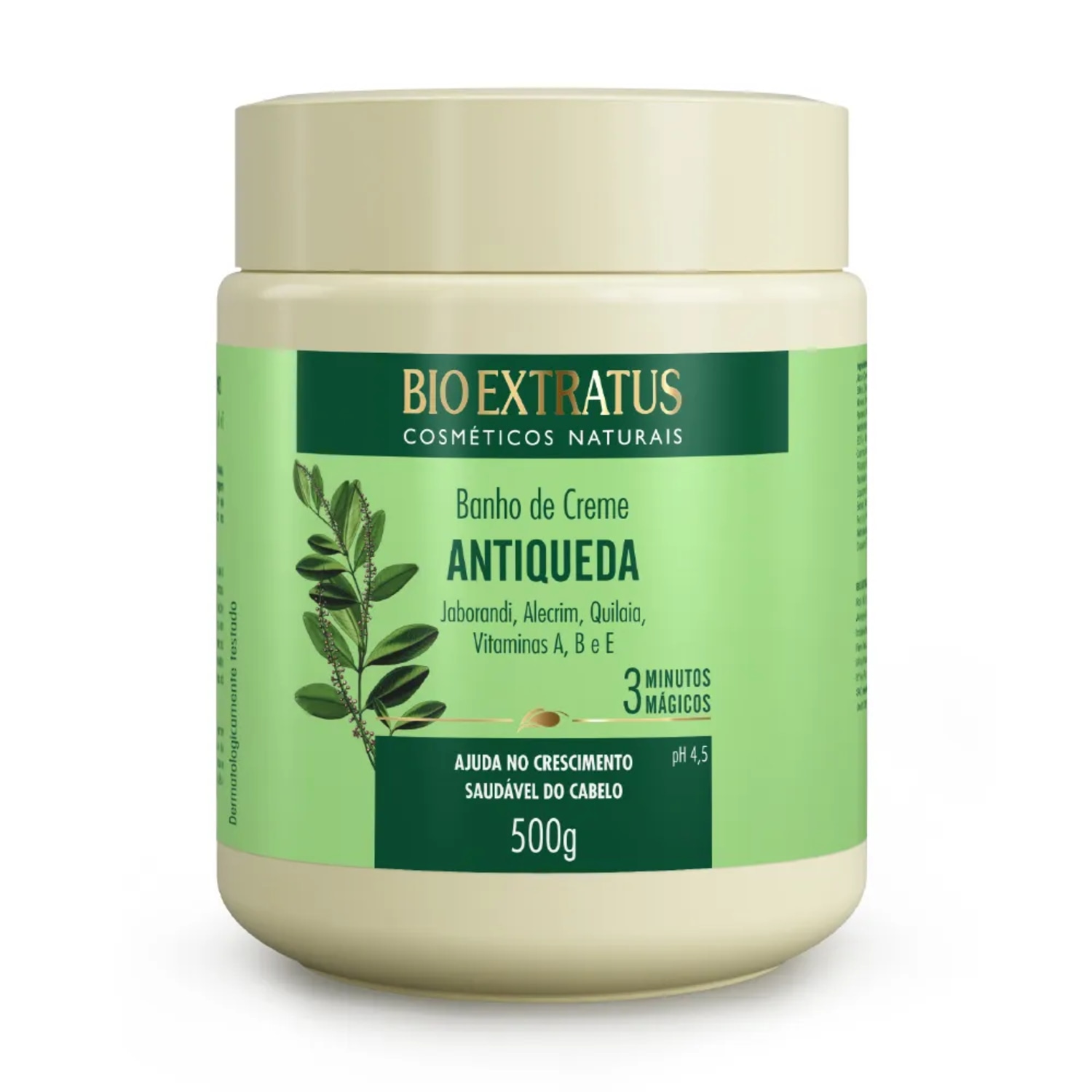 Banho de Creme Bio Extratus Jaborandi Antiqueda 500g